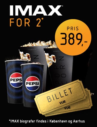 IMAX for 2 - Pris 389 kr.
