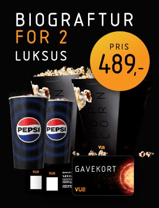 Biograftur for 2 luksus - Pris 489 kr.