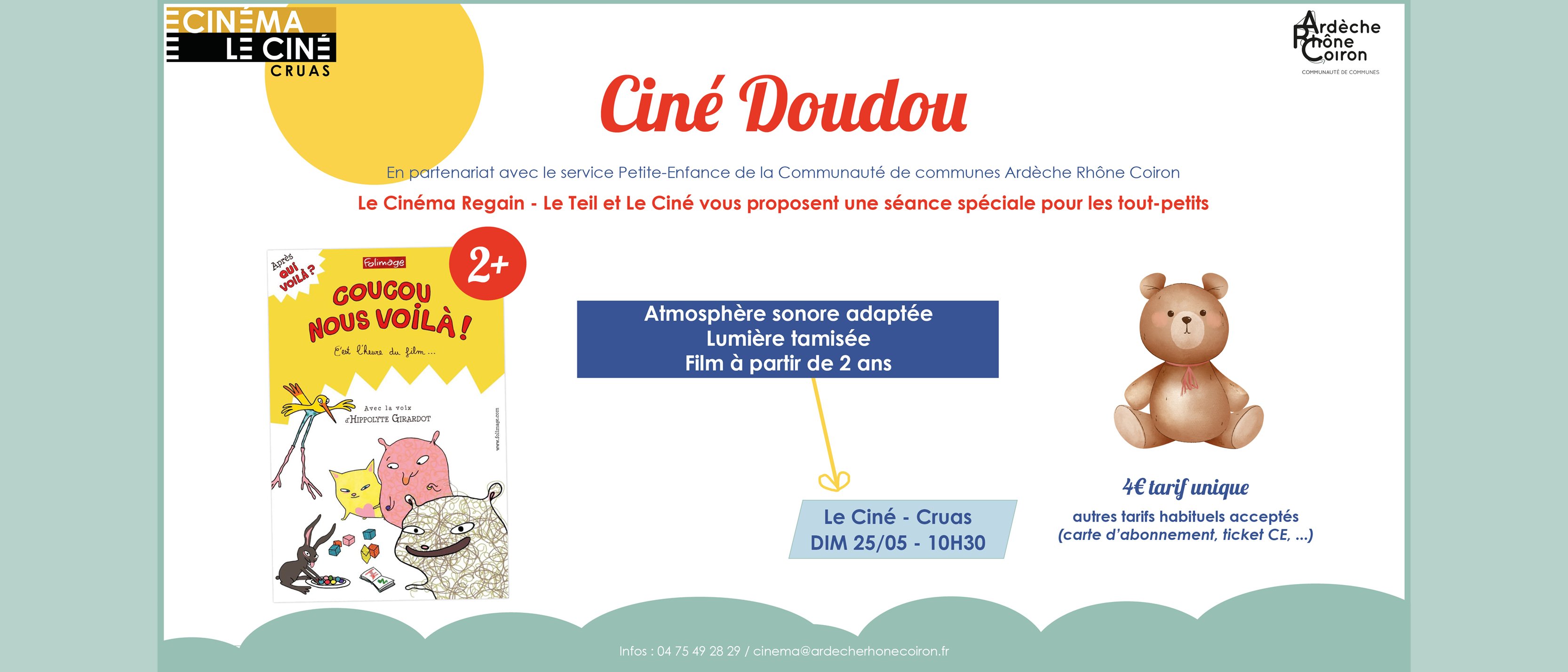 Ciné-doudou - Coucou nous voilà !