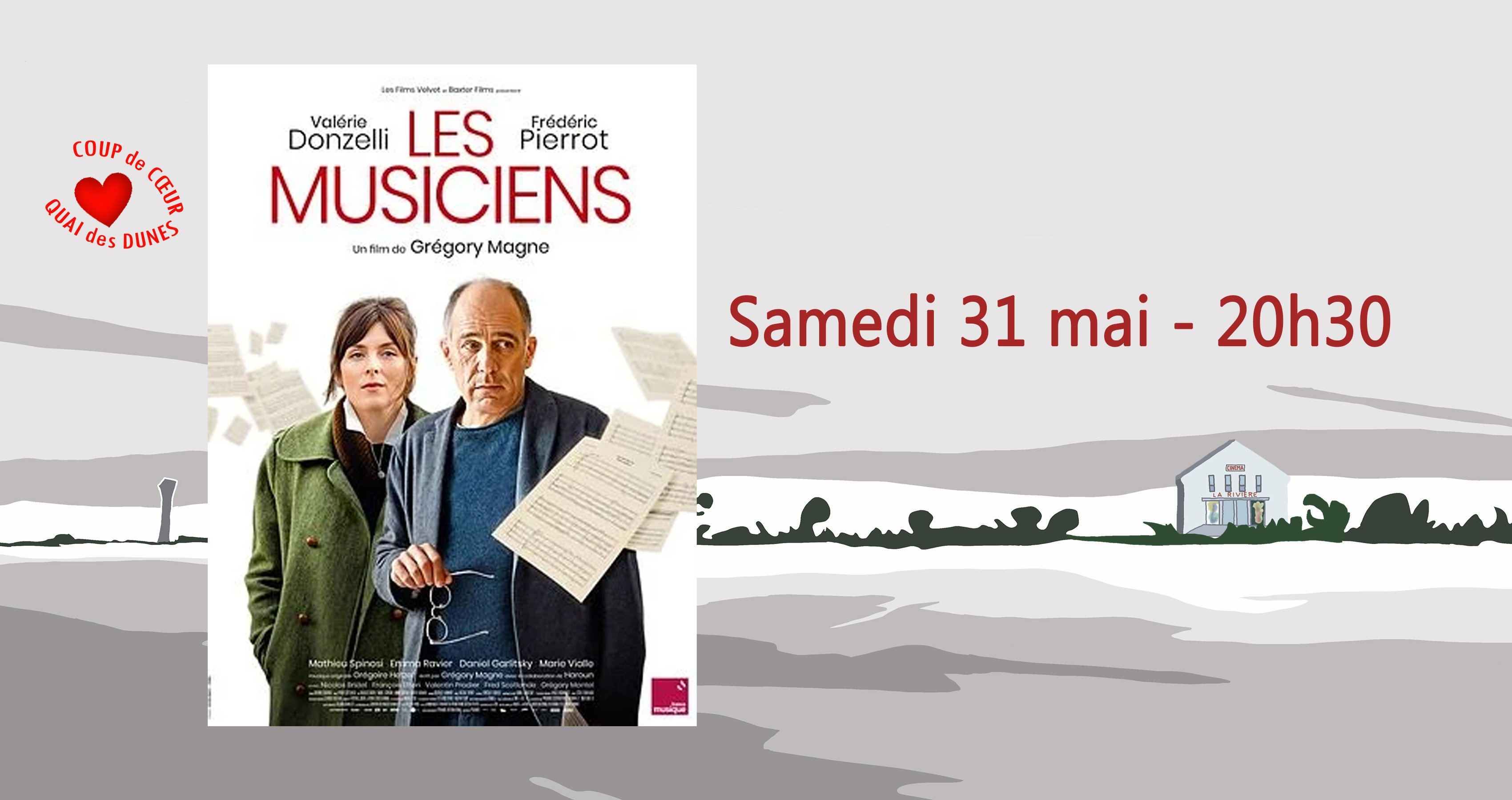 Les Musiciens - Coup de coeur de Quai des Dunes