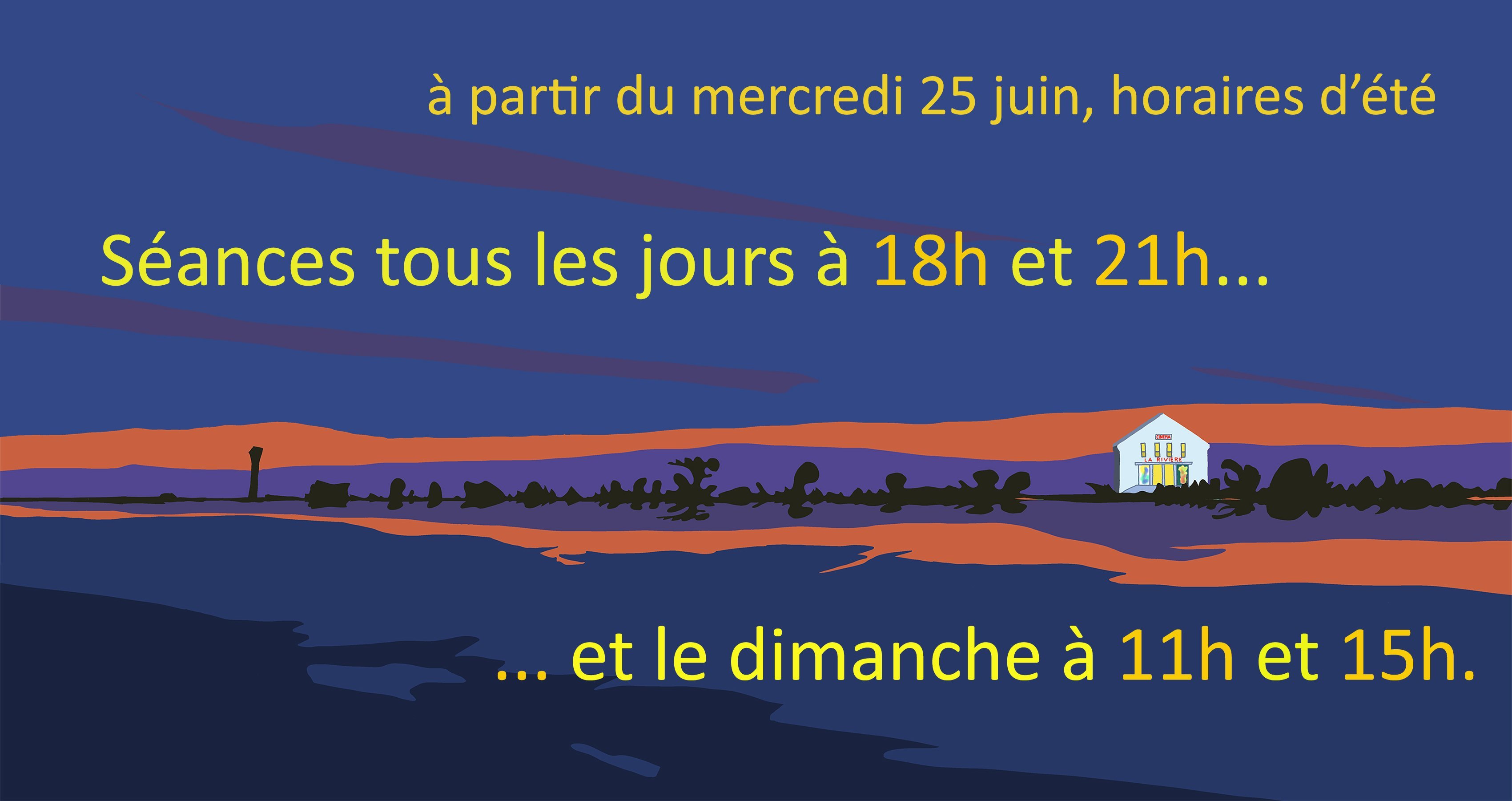 Horaires d'été