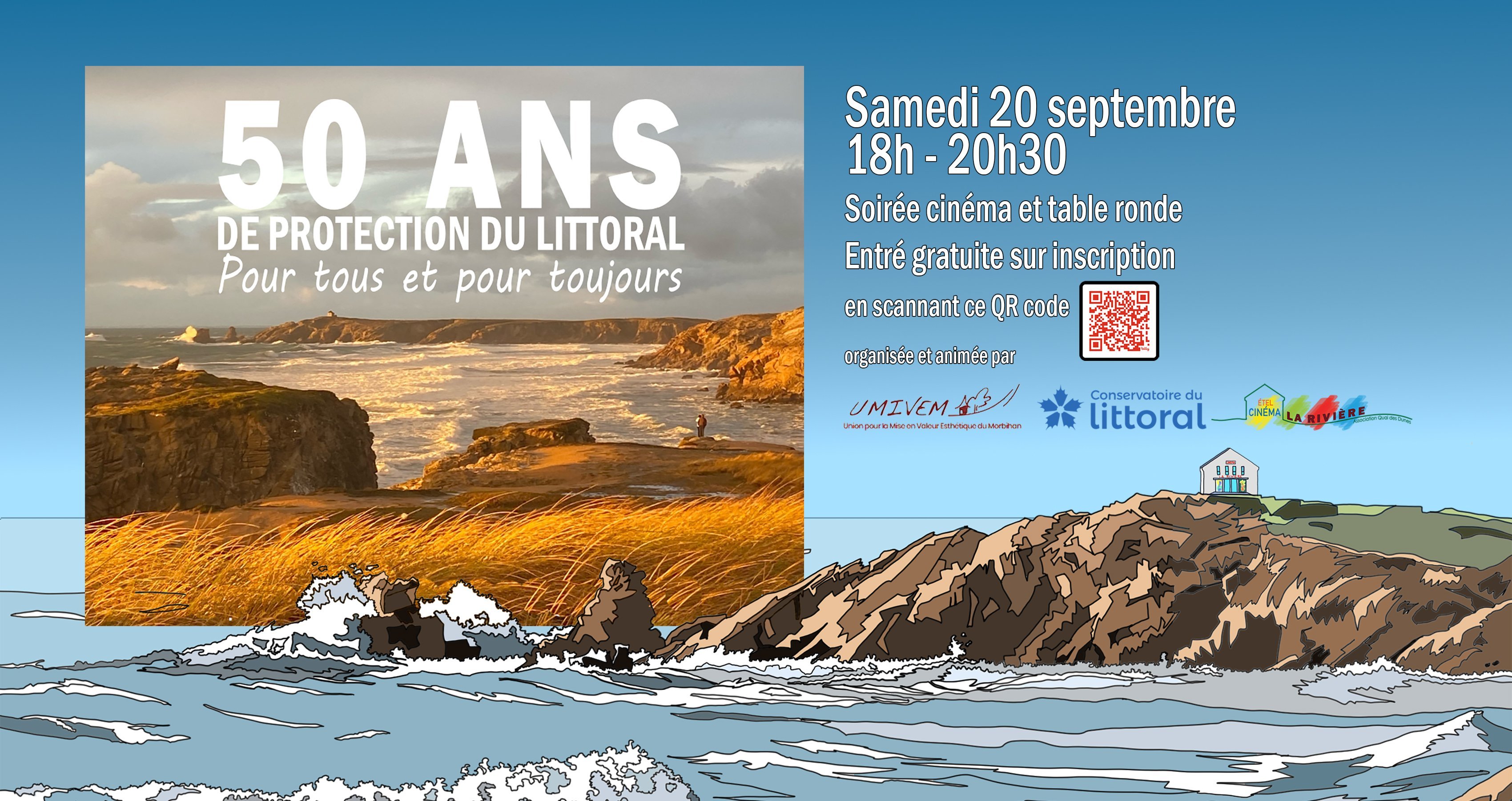 Conservatoire du littoral : 50 ans de protection du littoral pour tous et pour toujours