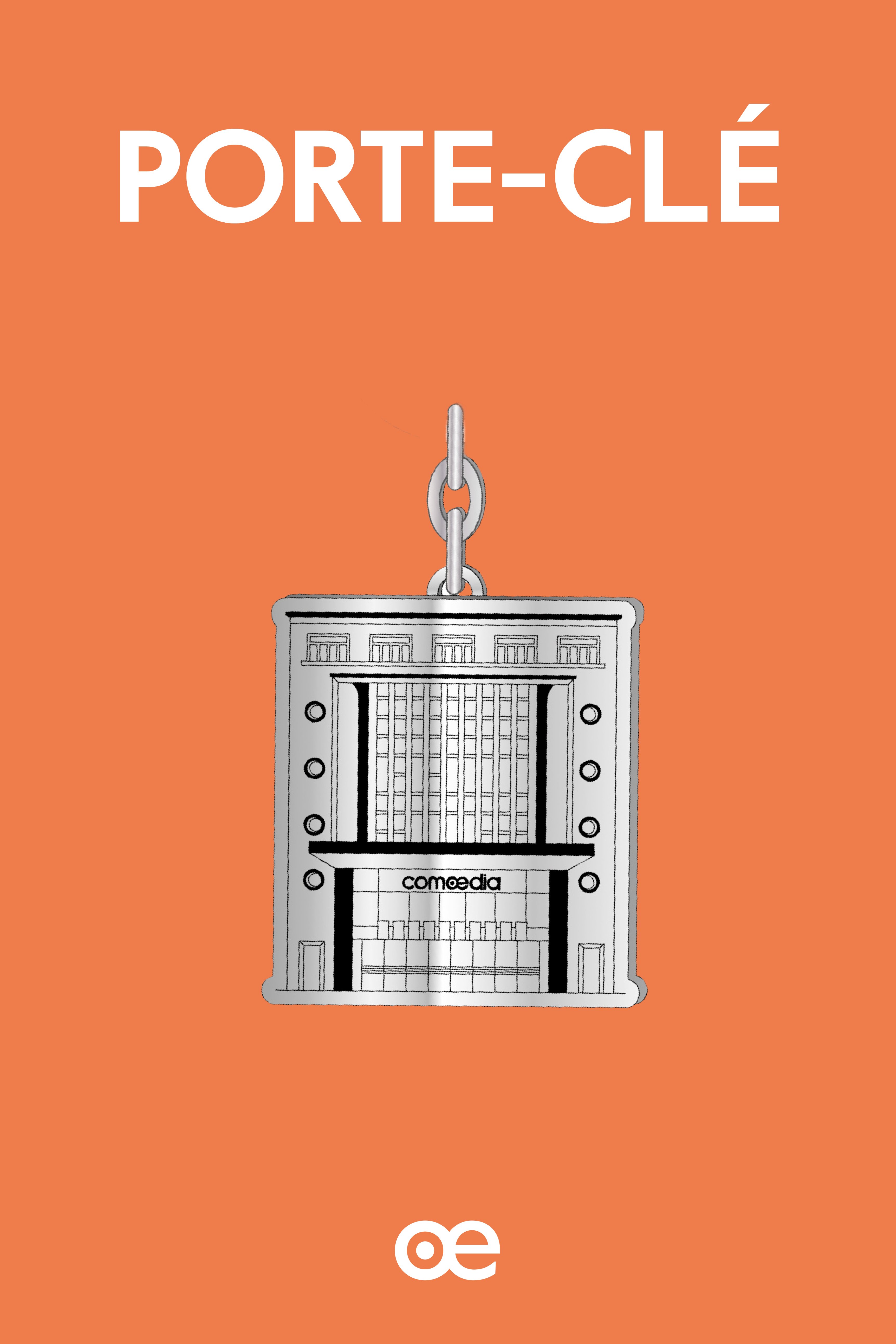 Porte-clé du Comoedia