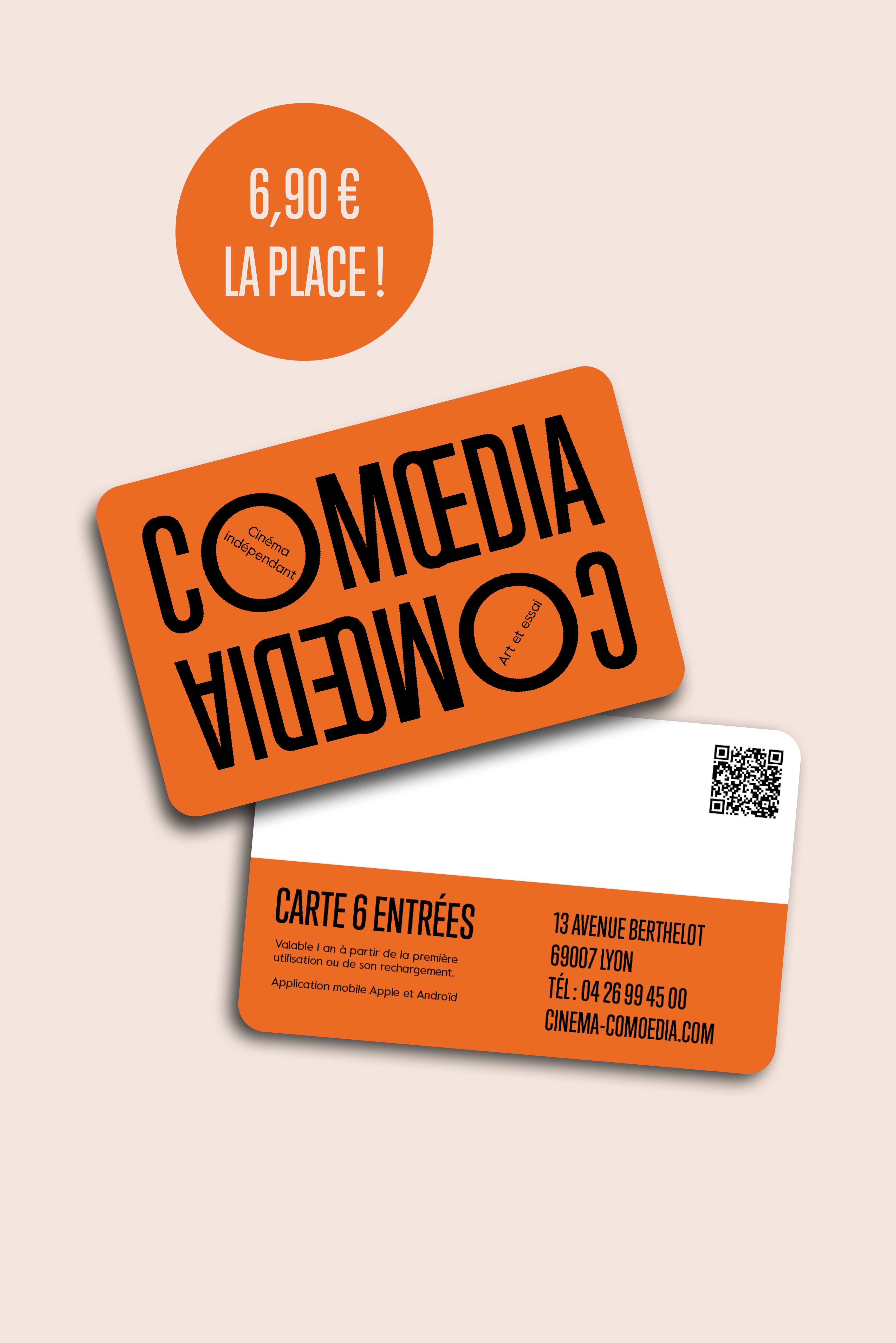 Carte d'abonnement du Comœdia