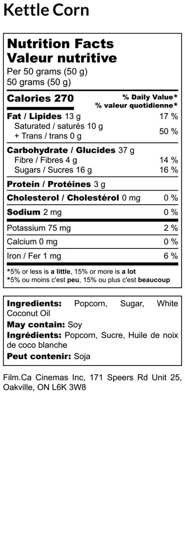 Kettle Corn