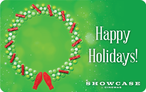 Happy Holiday Showcase Cinemas E-Gift card