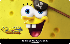 The SpongeBob Movie: Search for SquarePants Showcase E-gift card