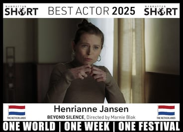 Manhattan Shorts Best Actor Winner