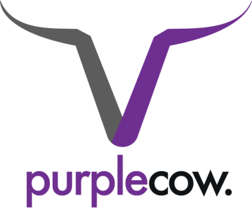 purple cow logo