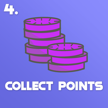 collect points