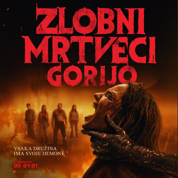 Zlobni mrtveci gorijo