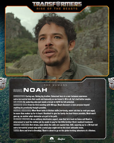 Noah Character Card
