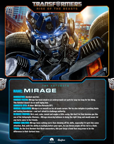 Mirage Character Card