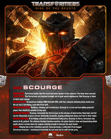 Scourge Character Card