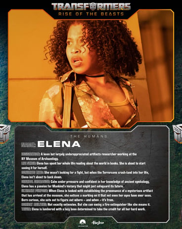 Elena Character Card