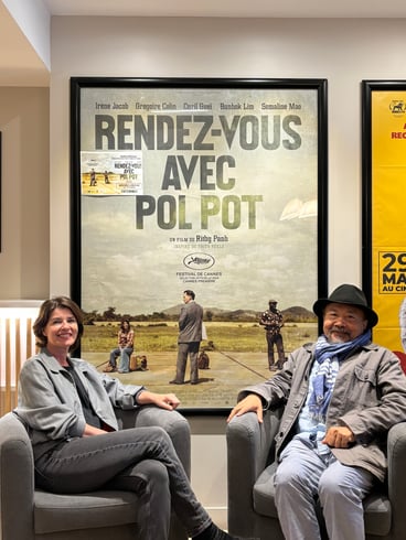 Rithy Panh et Irène Jacob