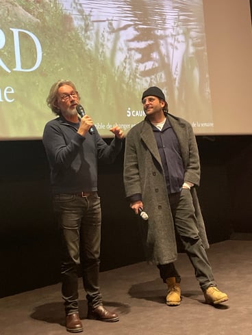 Vincent Macaigne et Martin Provost