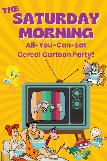 cereal morning cartoons