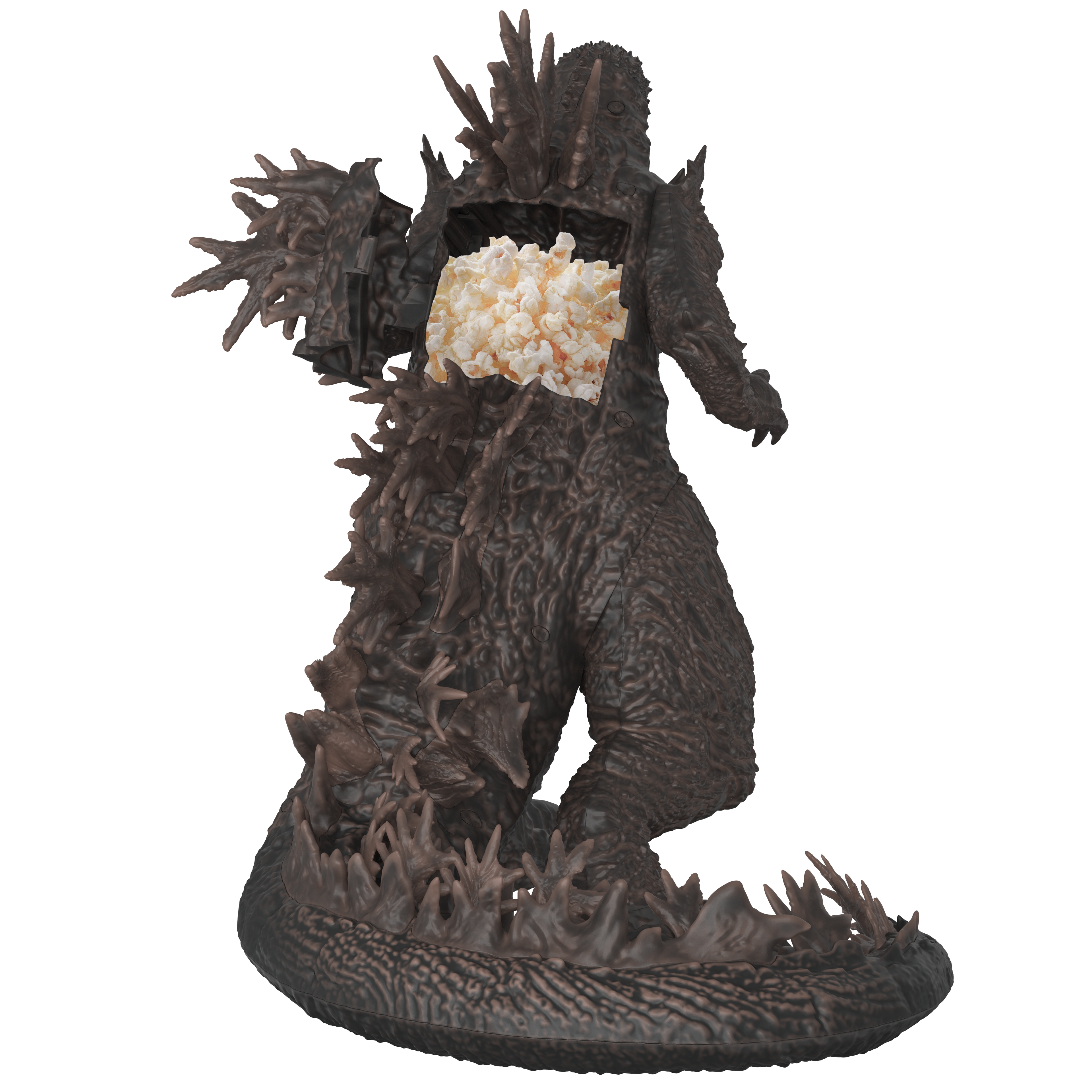 Godzilla Popcorn Back