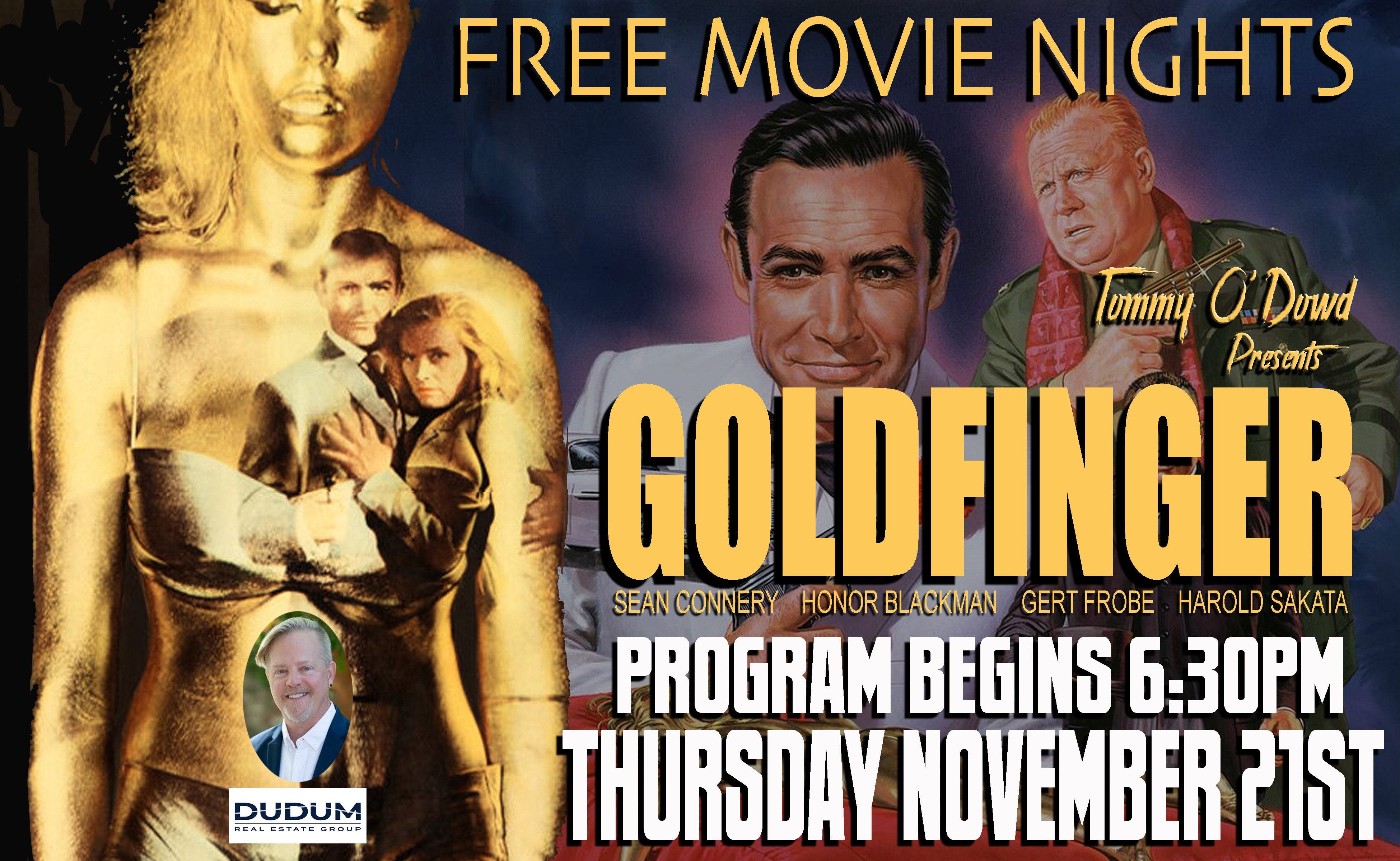 FREE MOVIE NIGHT - Goldfinger