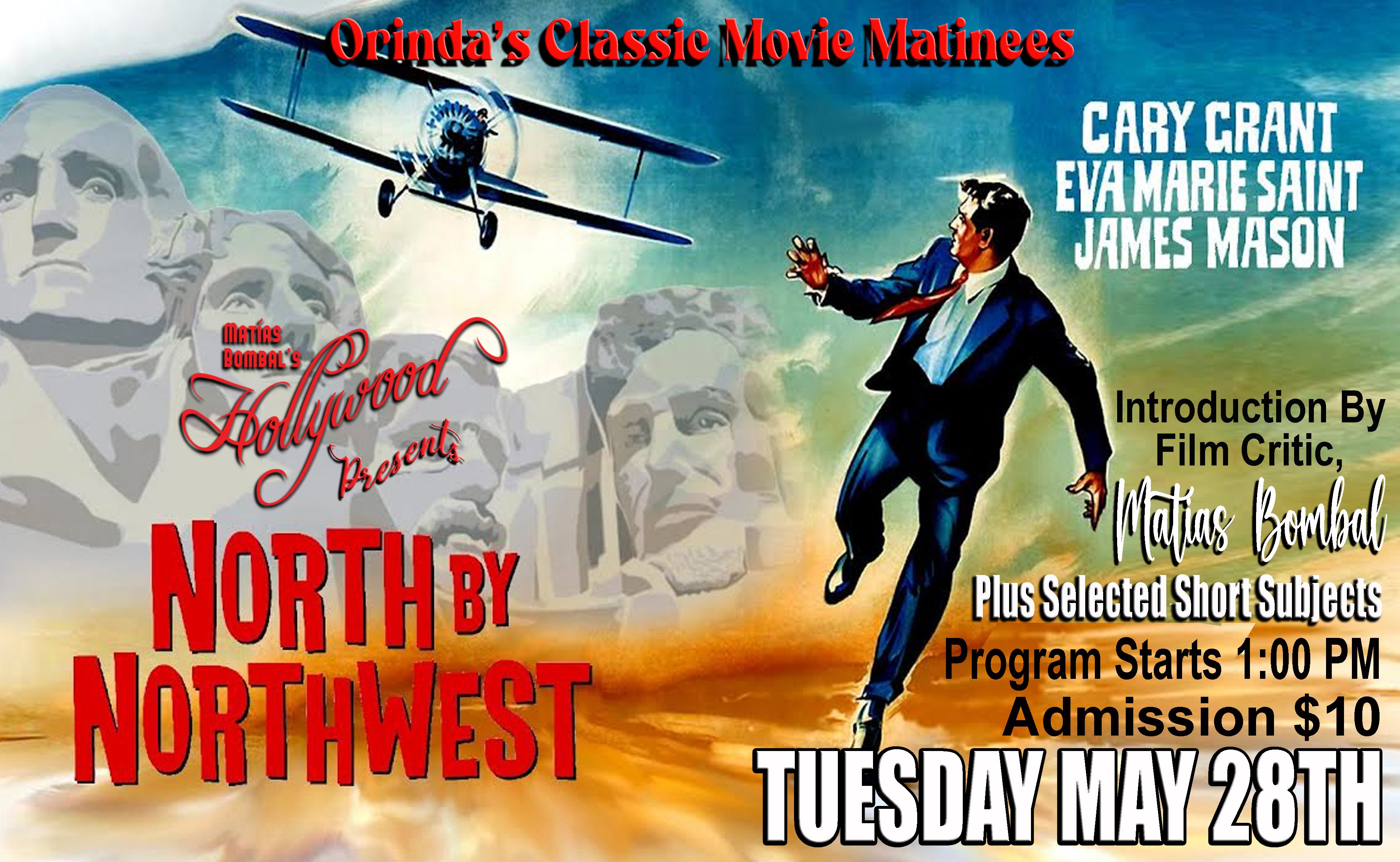 Orinda Theatre's Classic Movie Matinee (last Tuesday of each month)