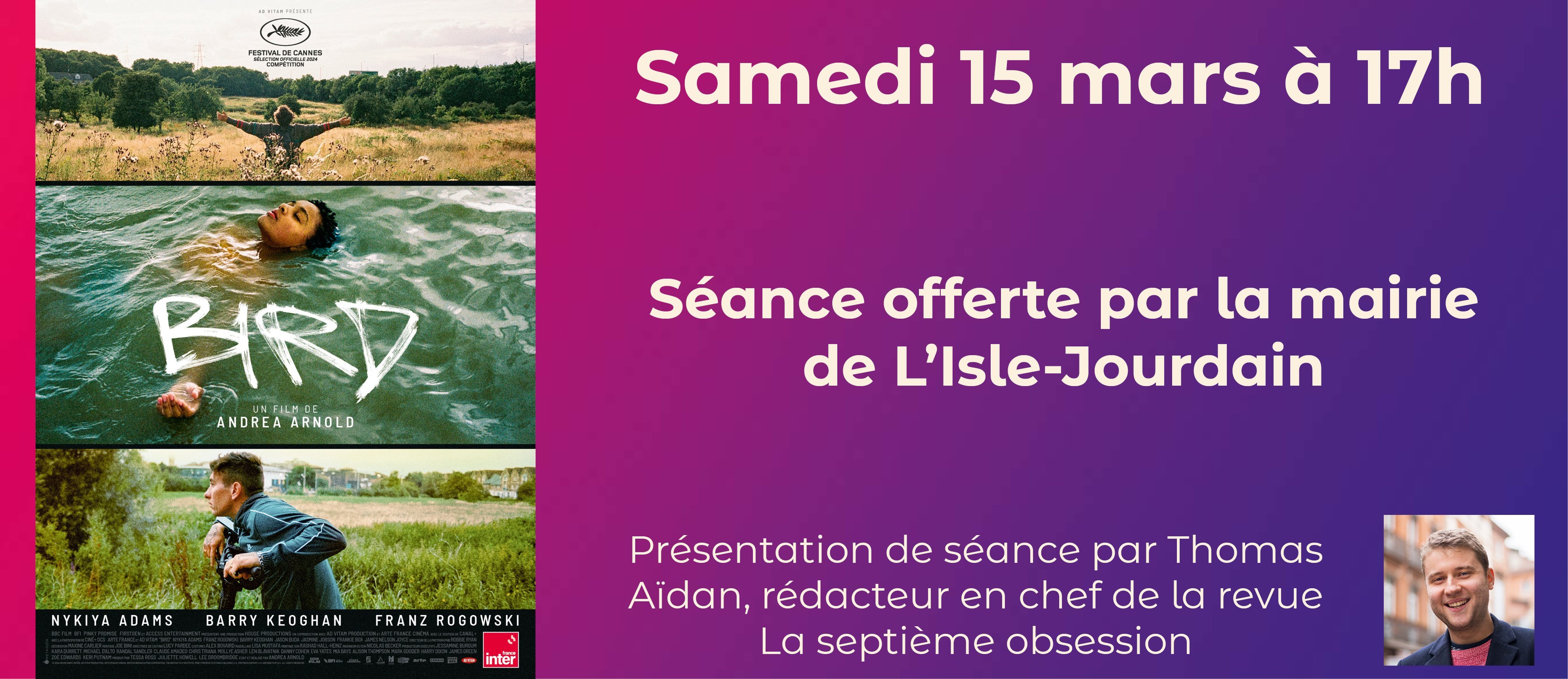 Rencontre avec Thomas Aïdan, rédacteur en chef de la revue La septième obsession