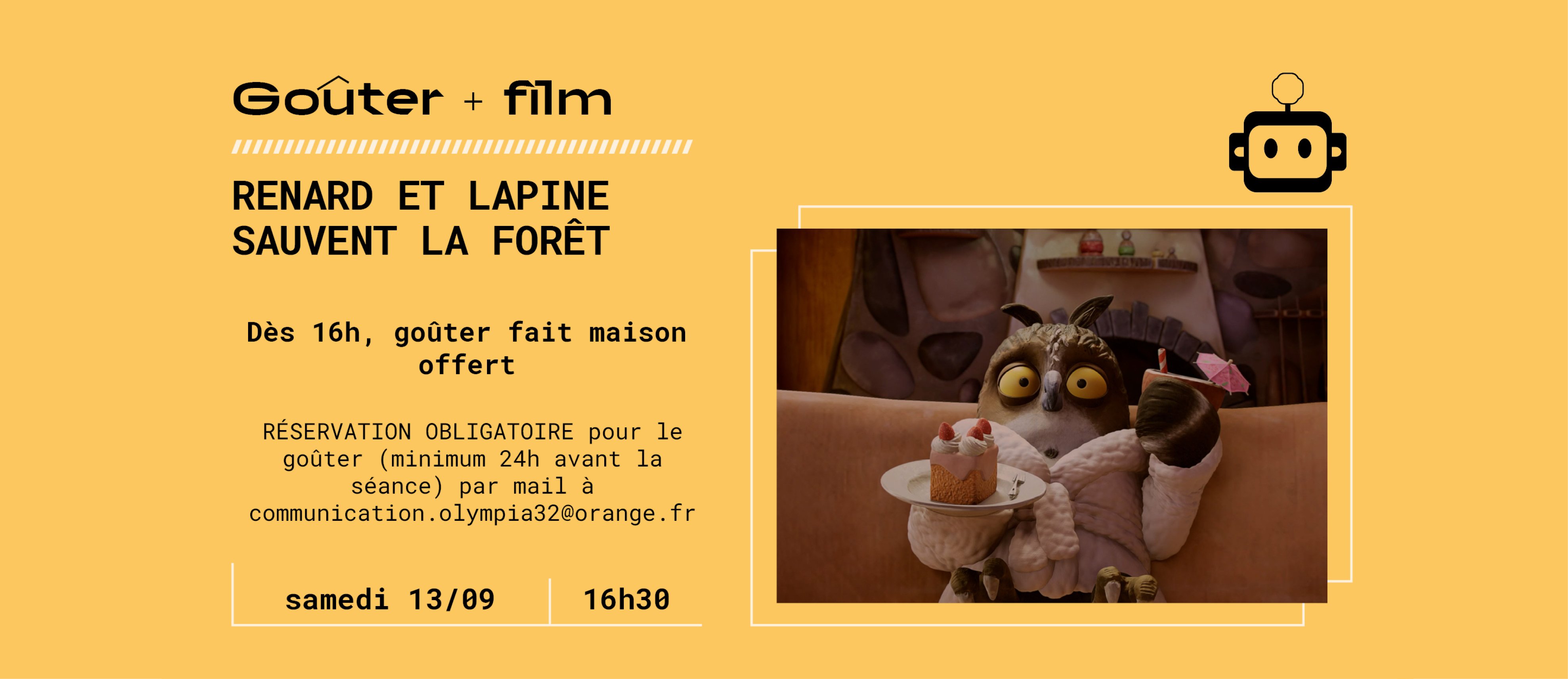 Goûter + film