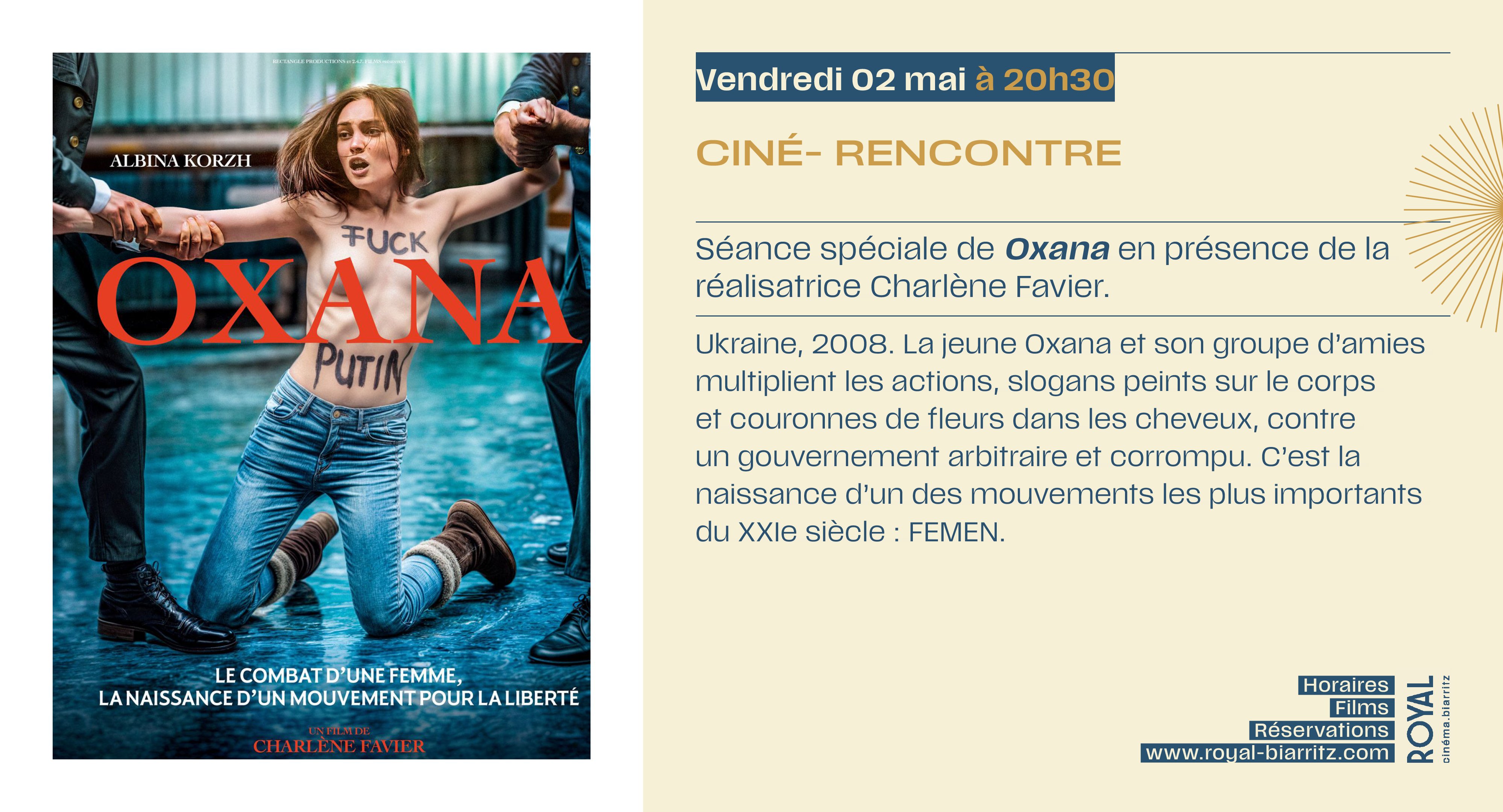 Oxana de Charlène Favier.