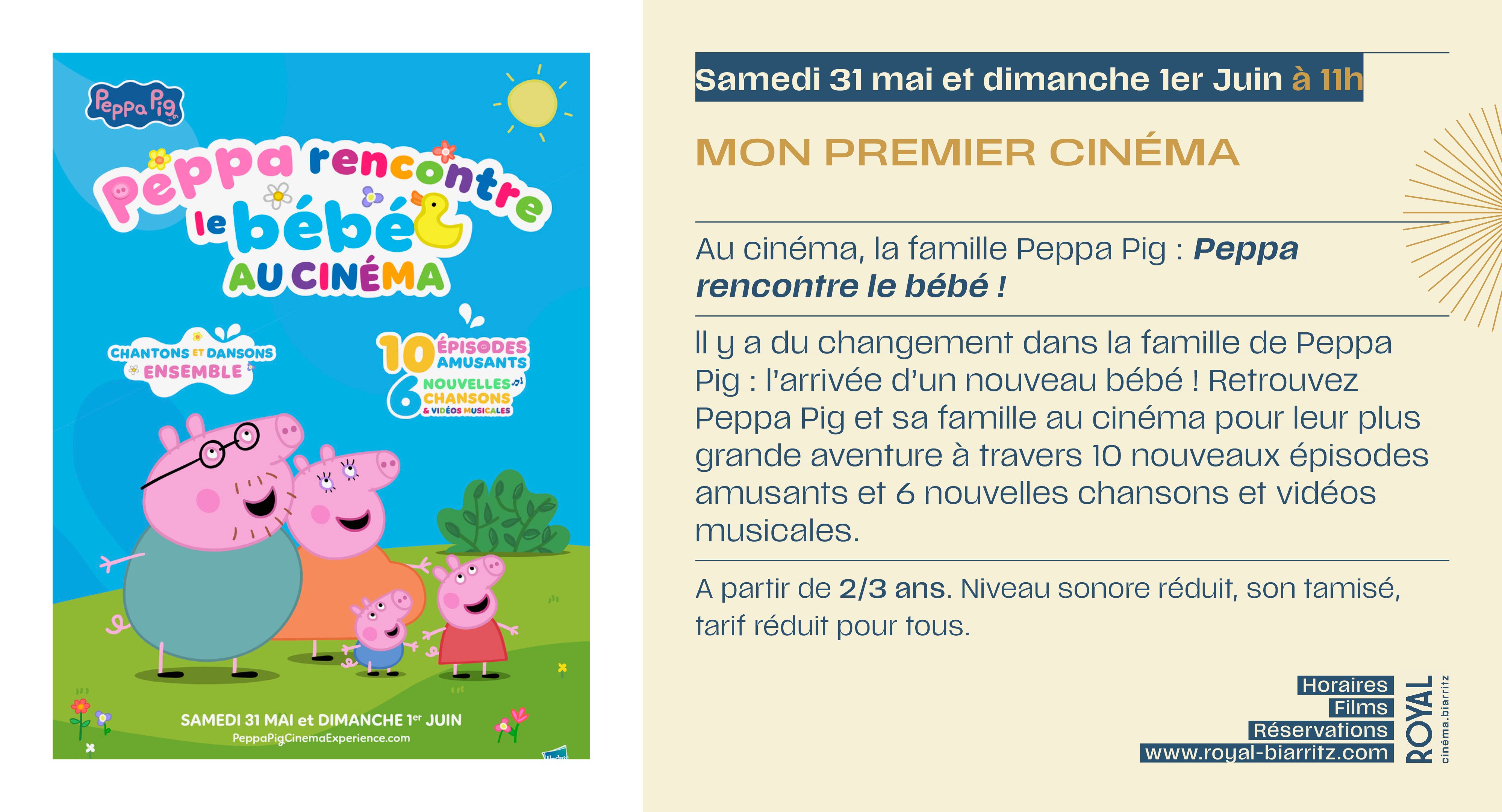 Peppa rencontre le bébé