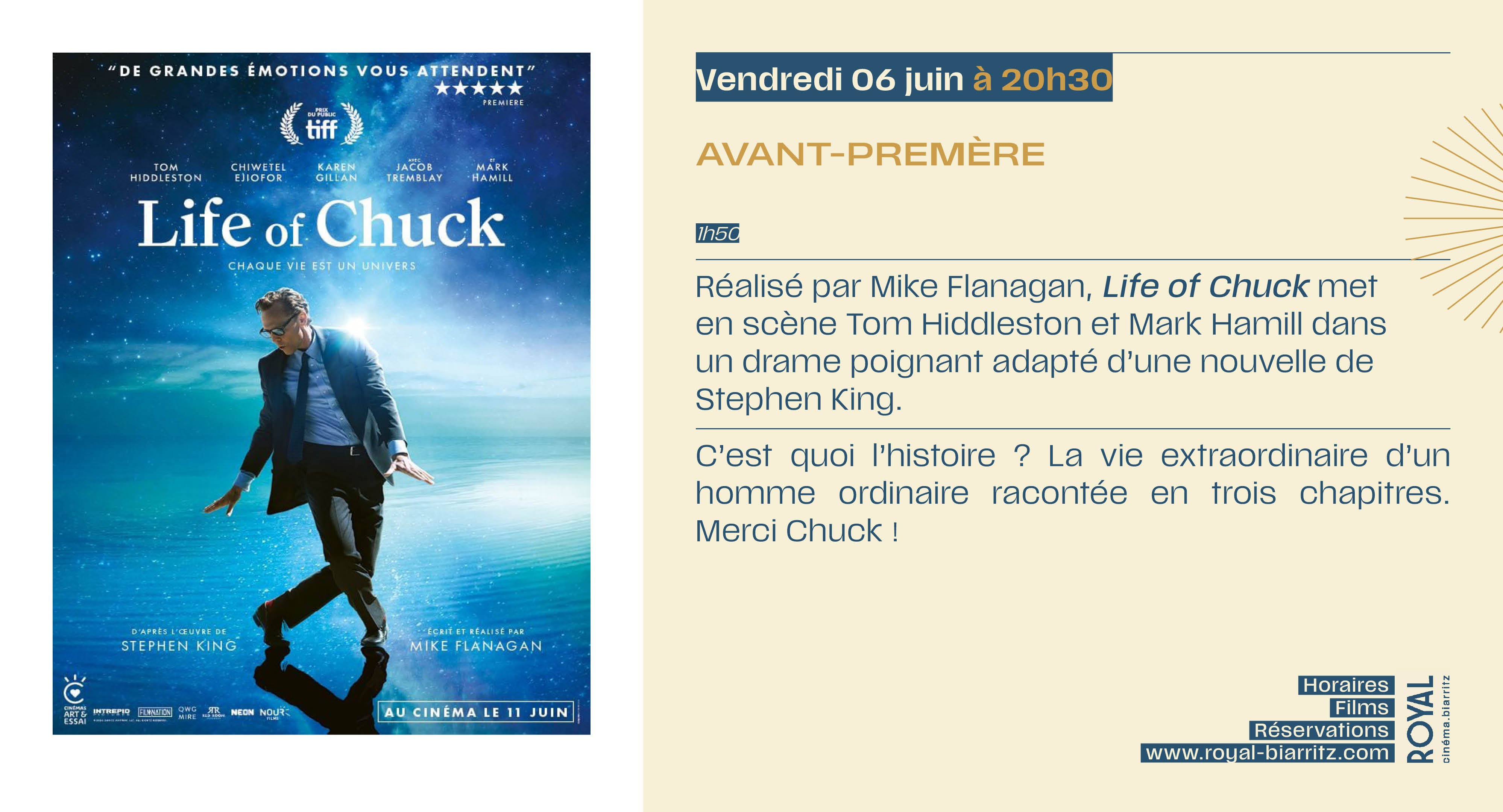 Life of Chuck de Mike Flanagan 