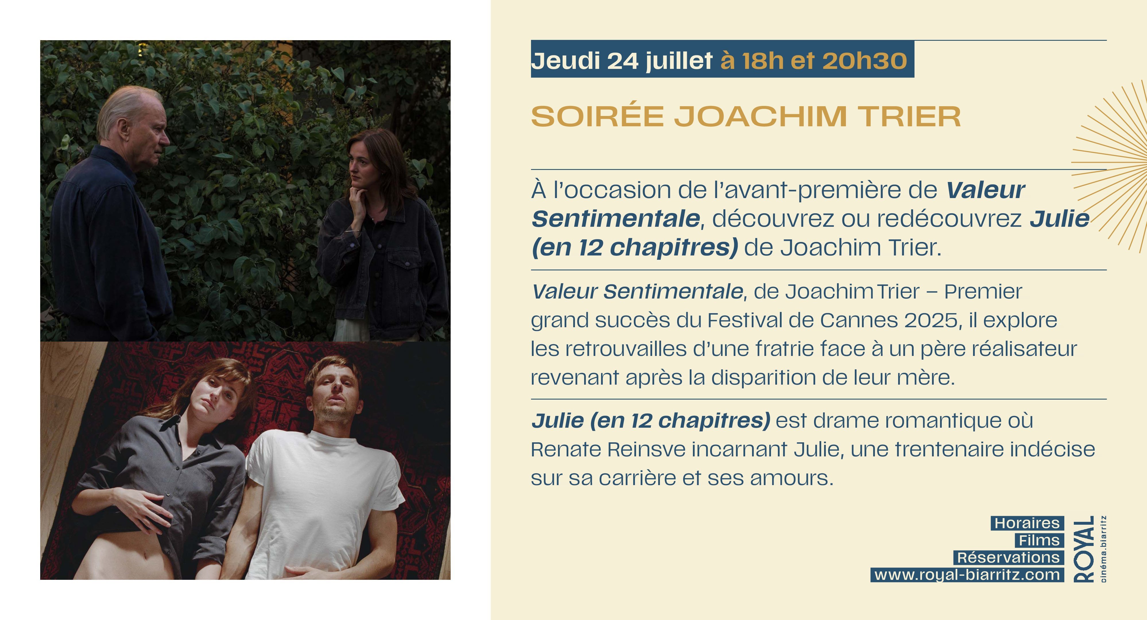 Soirée Joachim Trier
