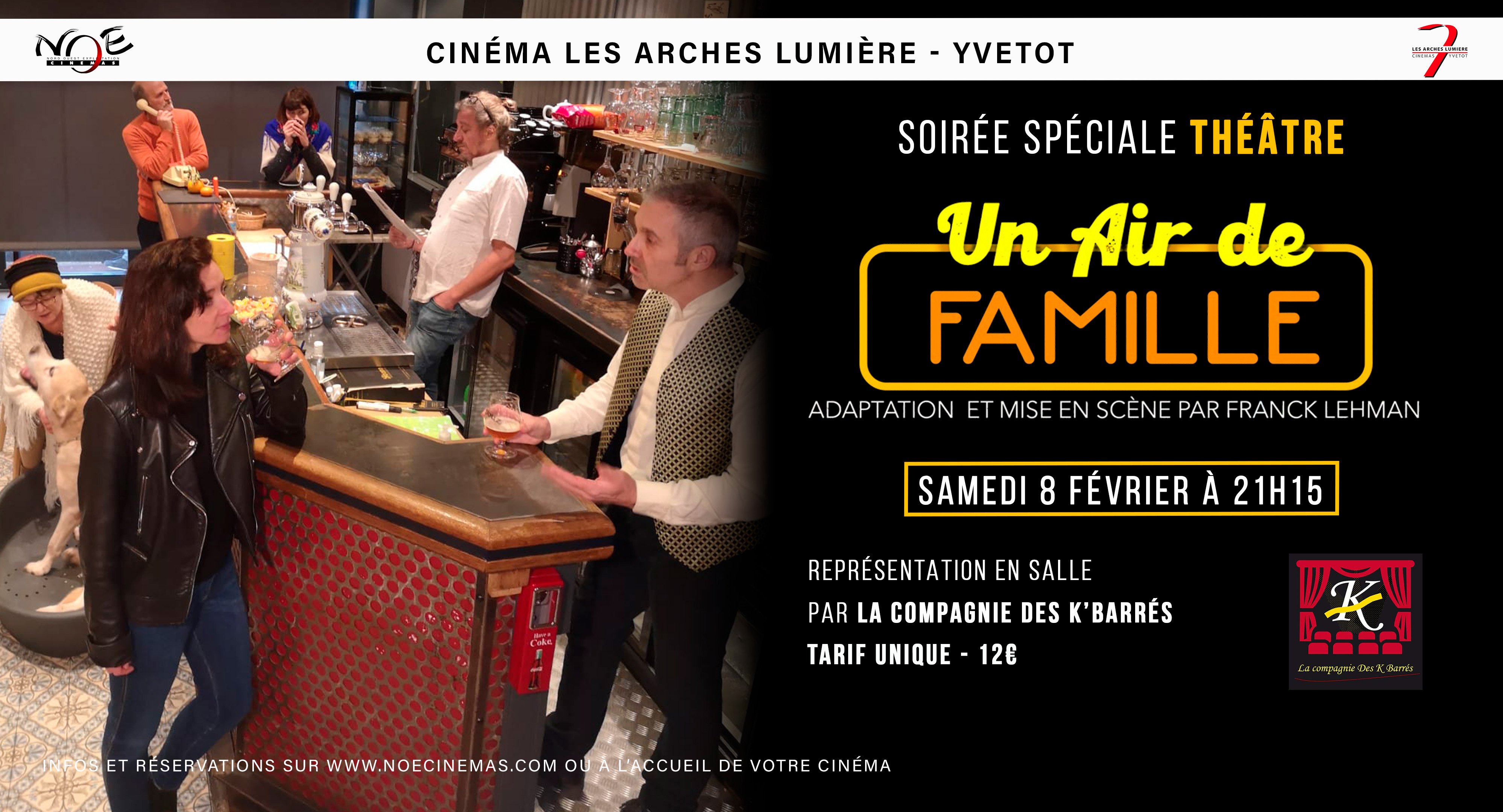 SOIREE THEATRE - UN AIR DE FAMILLE