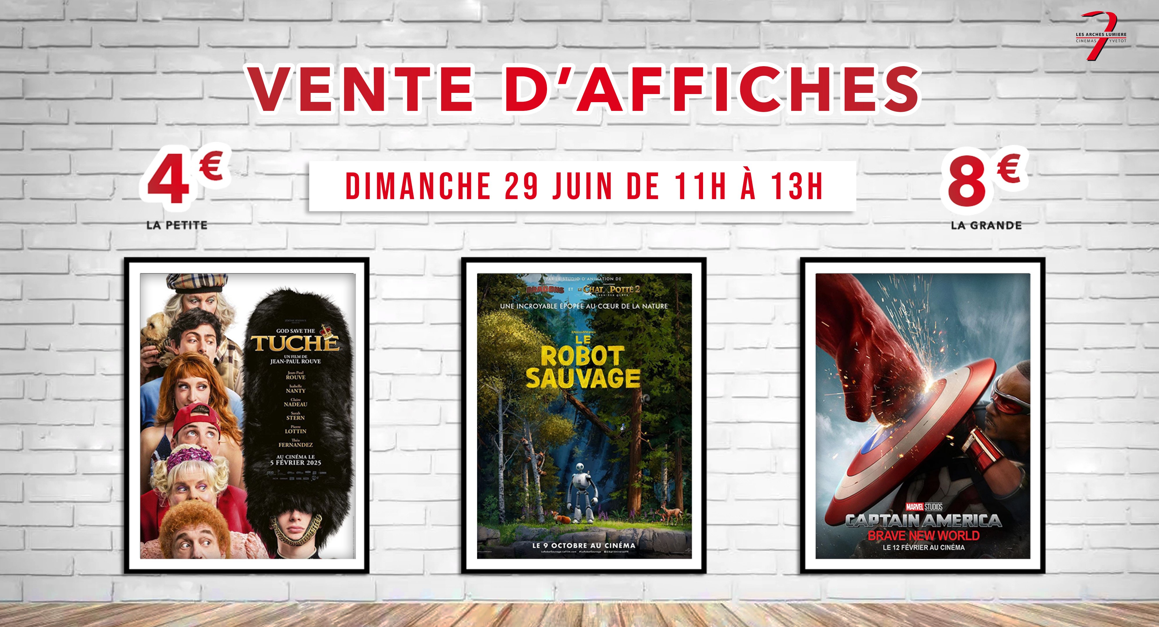 Vente d'affiches Juin