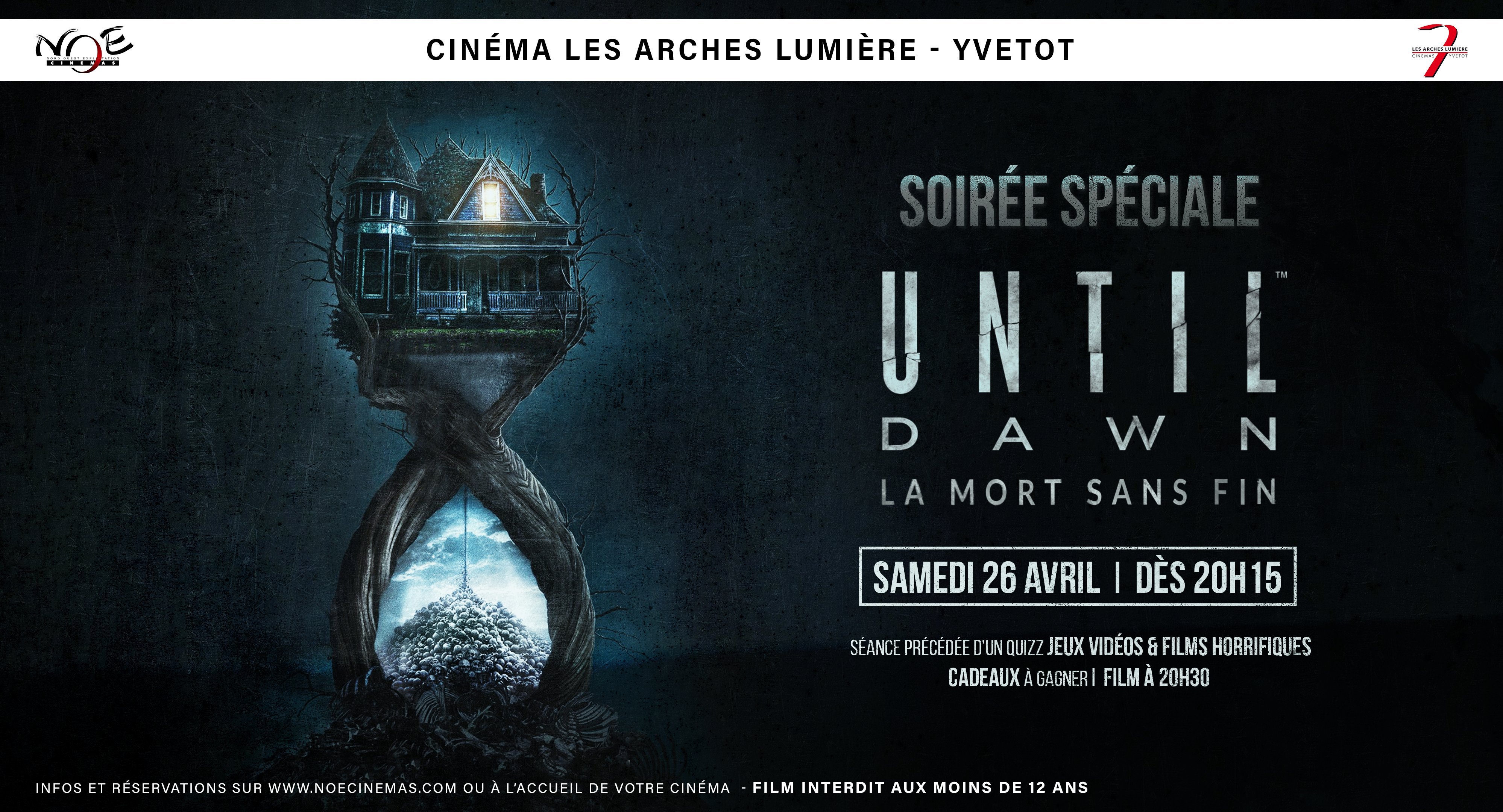 SOIREE SPECIALE UNTIL DAWN : LA MORT SANS FIN