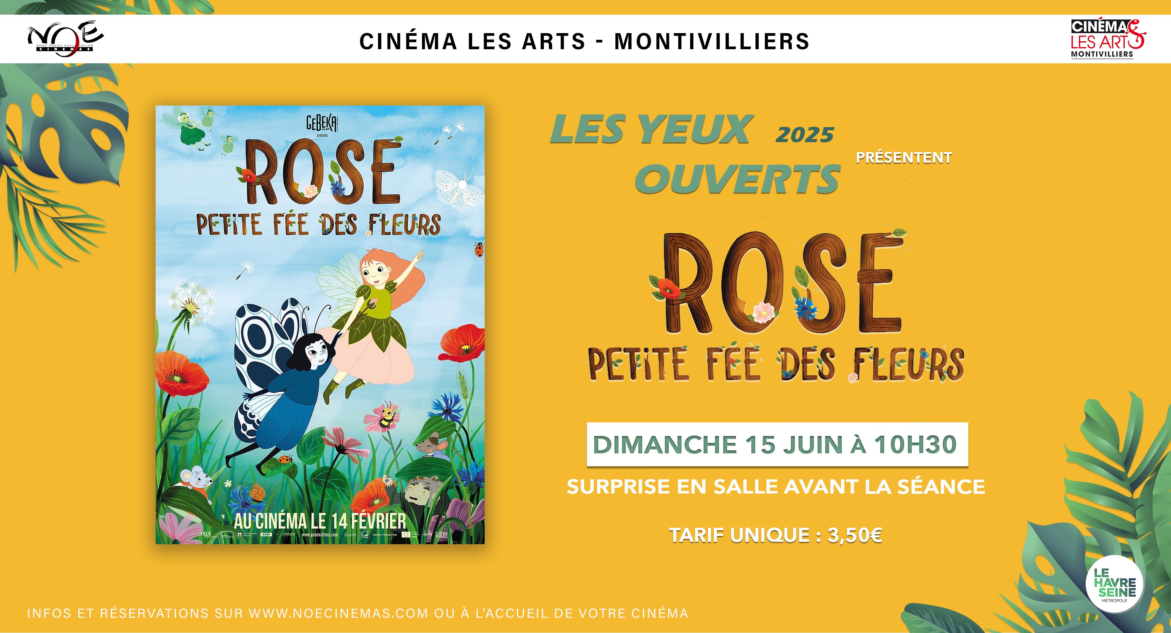 LES YEUX OUVERTS - ROSE, PETITE FEE DES FLEURS