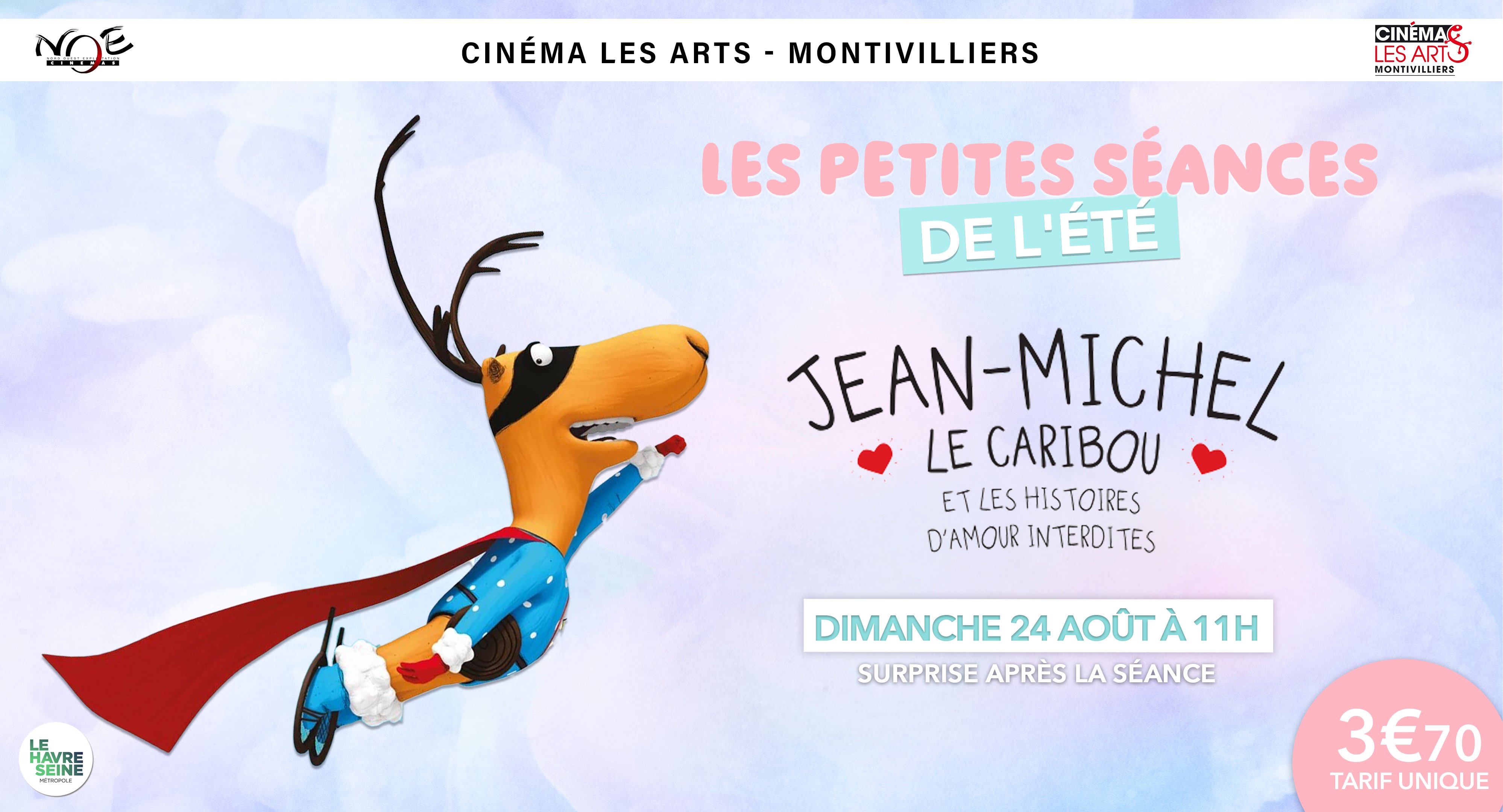 LES P'TITES SEANCES DE L'ETE - JEAN-MICHEL LE CARIBOU ET LES HISTOIRES D'AMOUR INTERDITES
