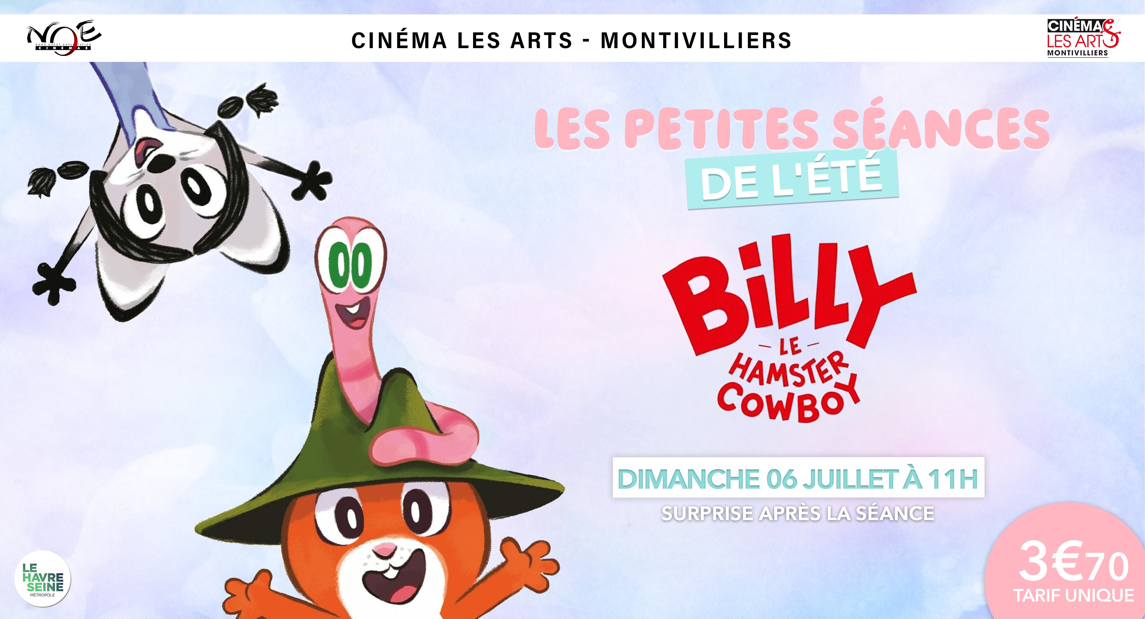 LES P'TITES SEANCES DE L'ETE - BILLY LE HAMSTER COWBOY