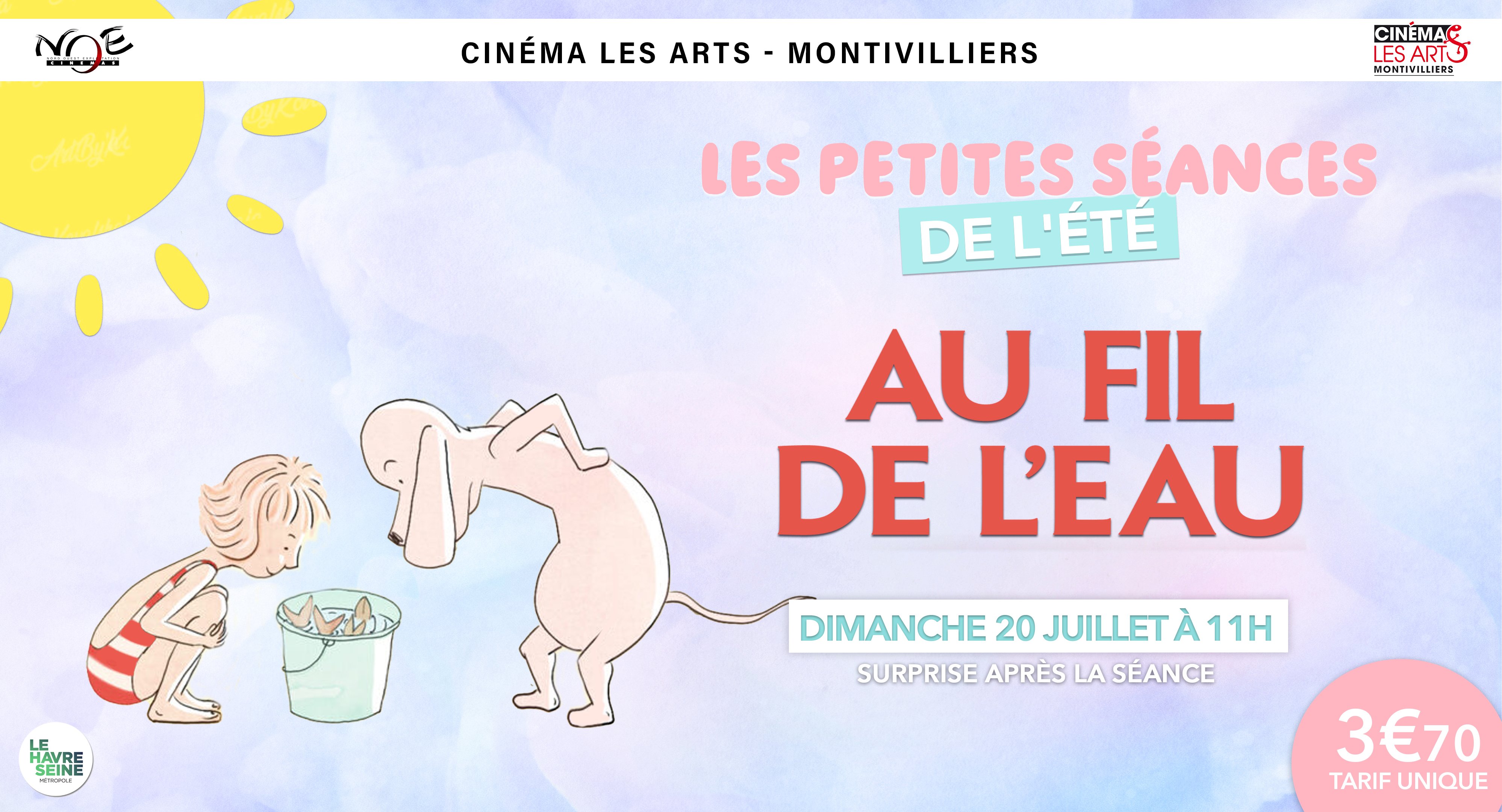 LES P'TITES SEANCES DE L'ETE - AU FIL DE L'EAU