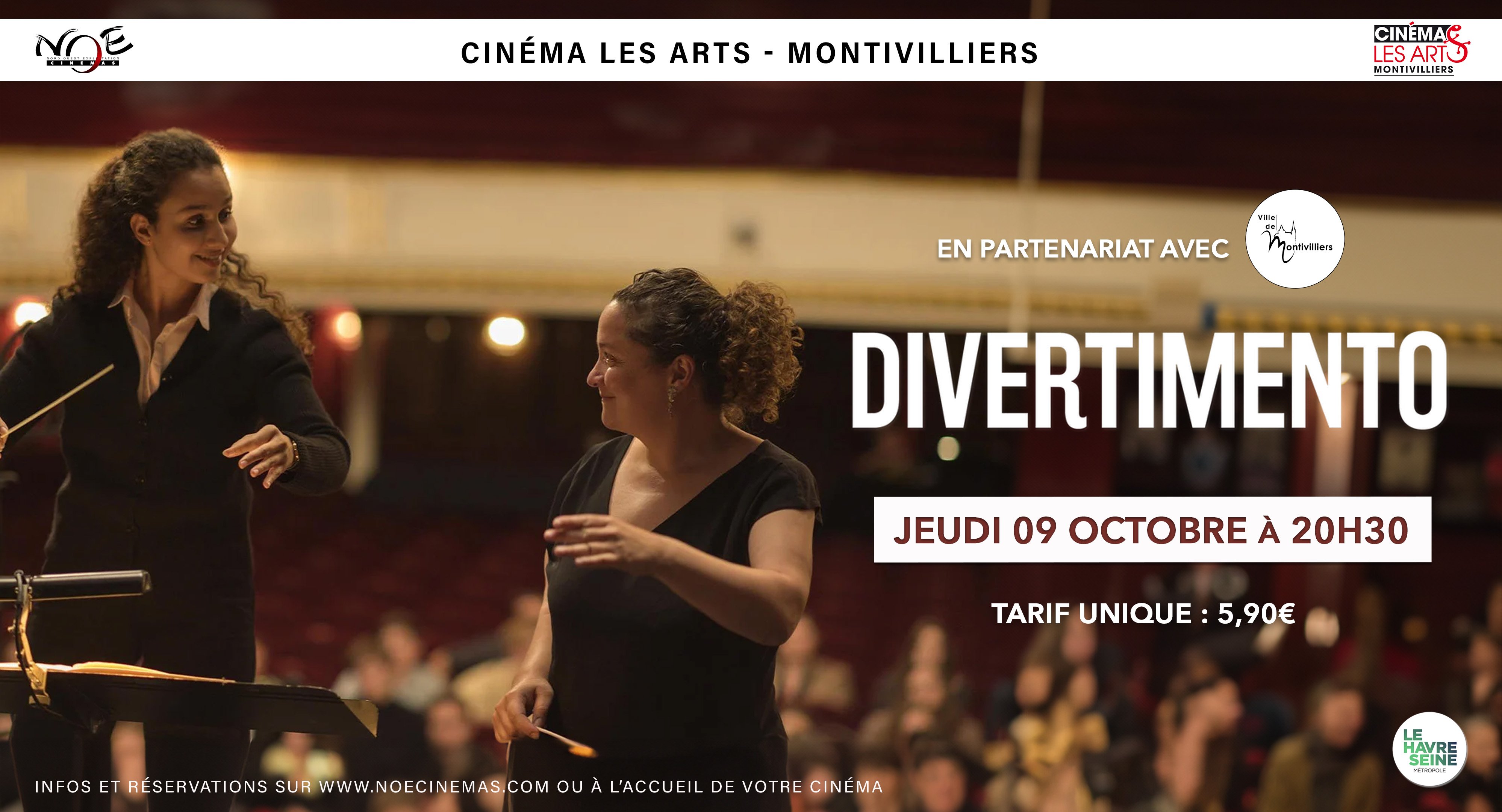 DIVERTIMENTO - EN PARTENARIAT AVEC LA VILLE DE MONTIVILLIERS