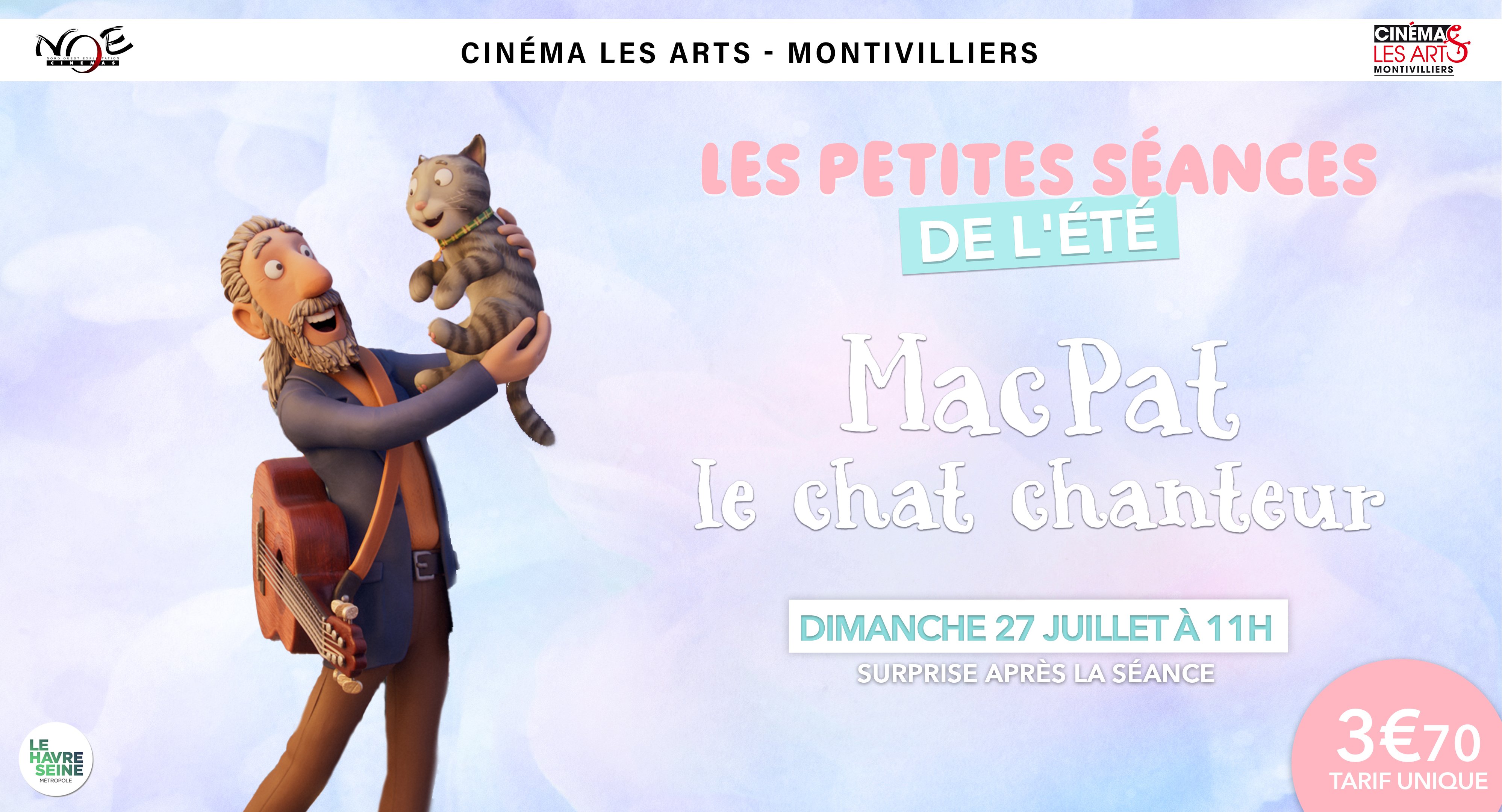 LES P'TITES SEANCES DE L'ETE - MACPAT LE CHAT CHANTEUR