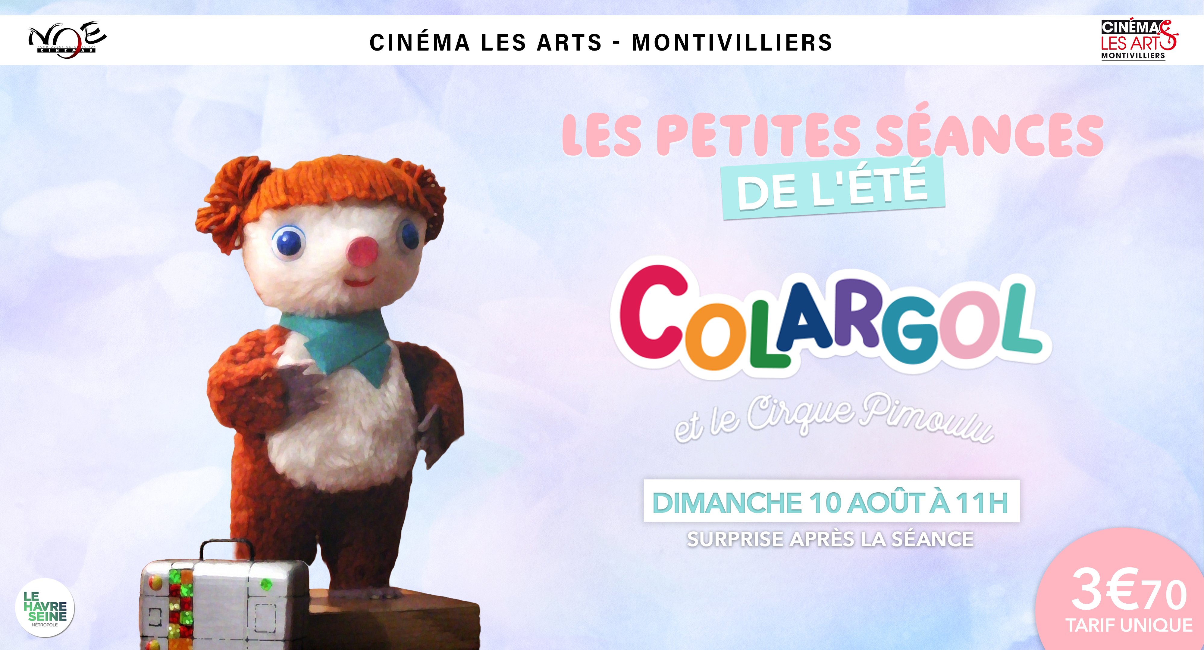 LES P'TITES SEANCES DE L'ETE - COLARGOL ET LE CIRQUE PIMOULU