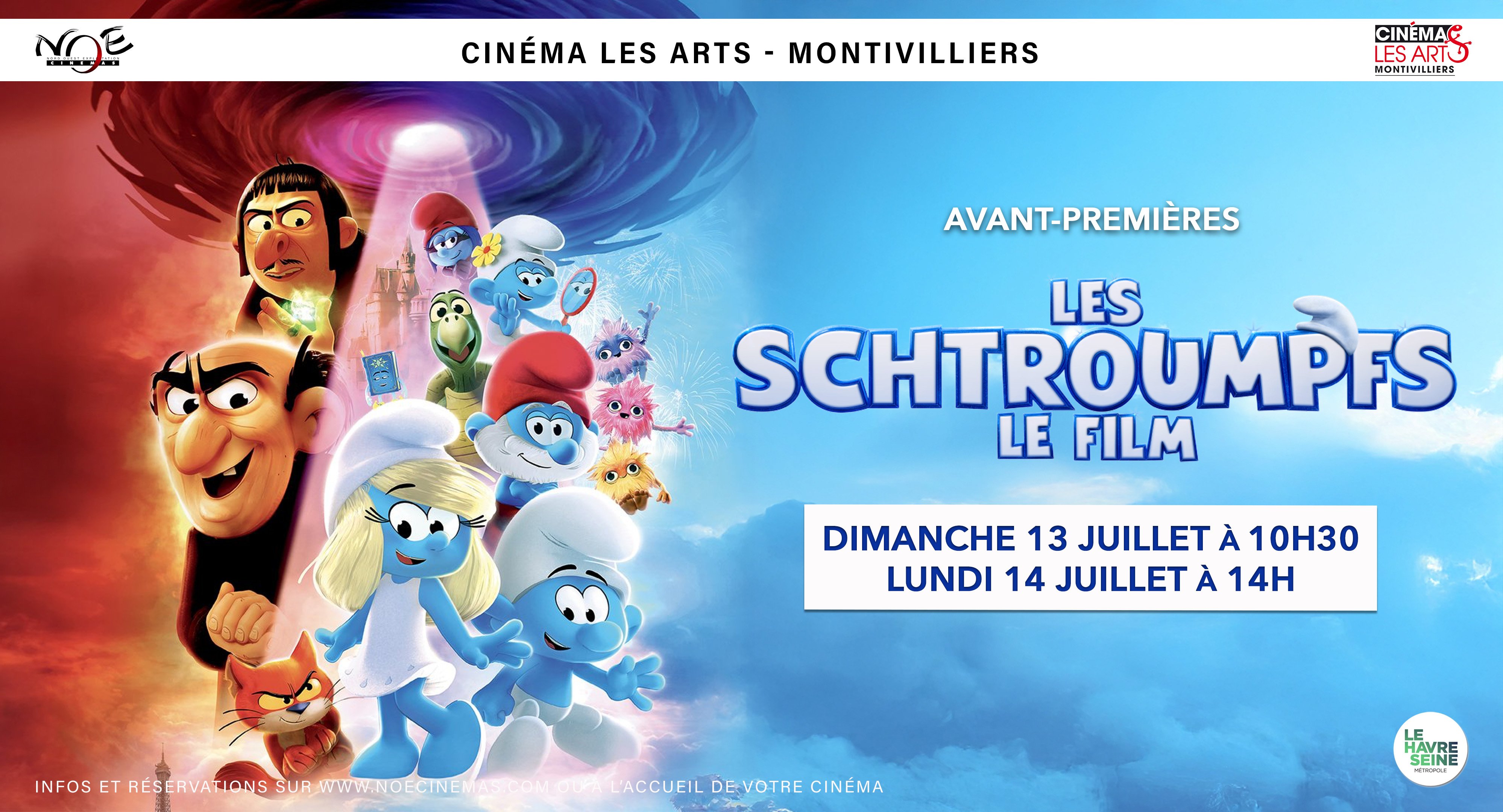 AVANT-PREMIERES - LES SCHTROUMPFS