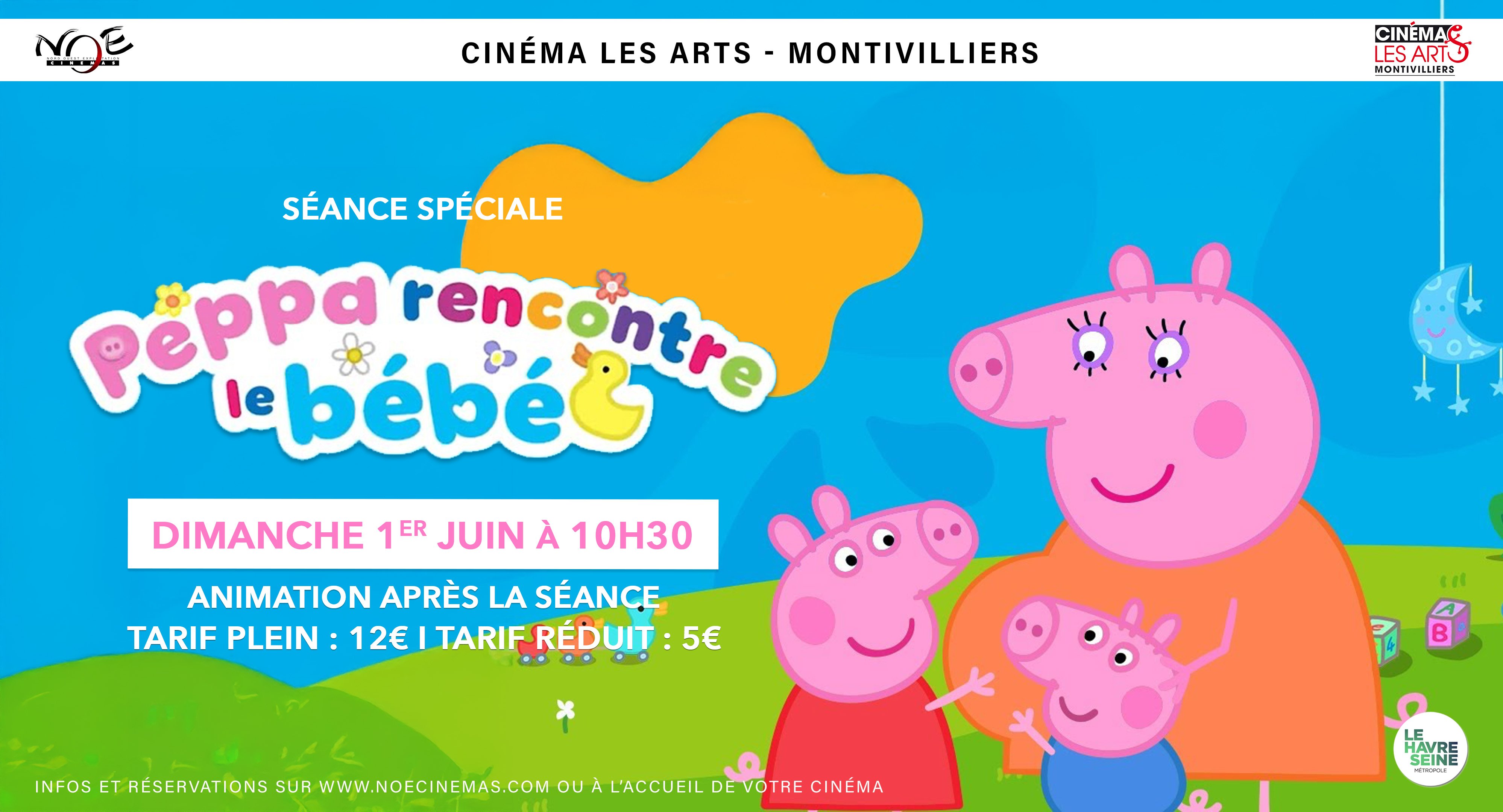 PEPPA RENCONTRE LE BÉBÉ AU CINÉMA 
