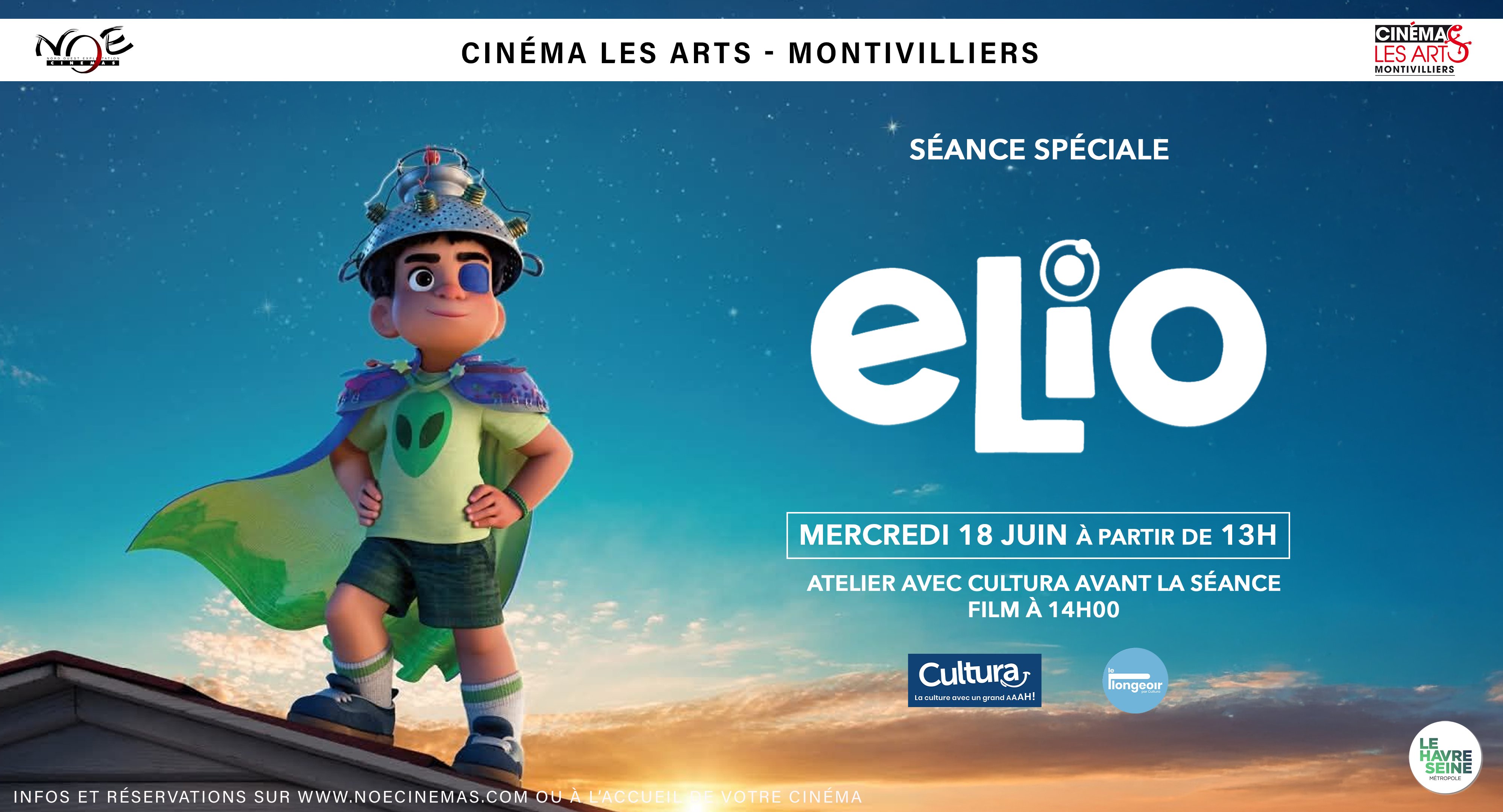 ELIO - EN PARTENARIAT AVEC CULTURA MONTIVILLIERS