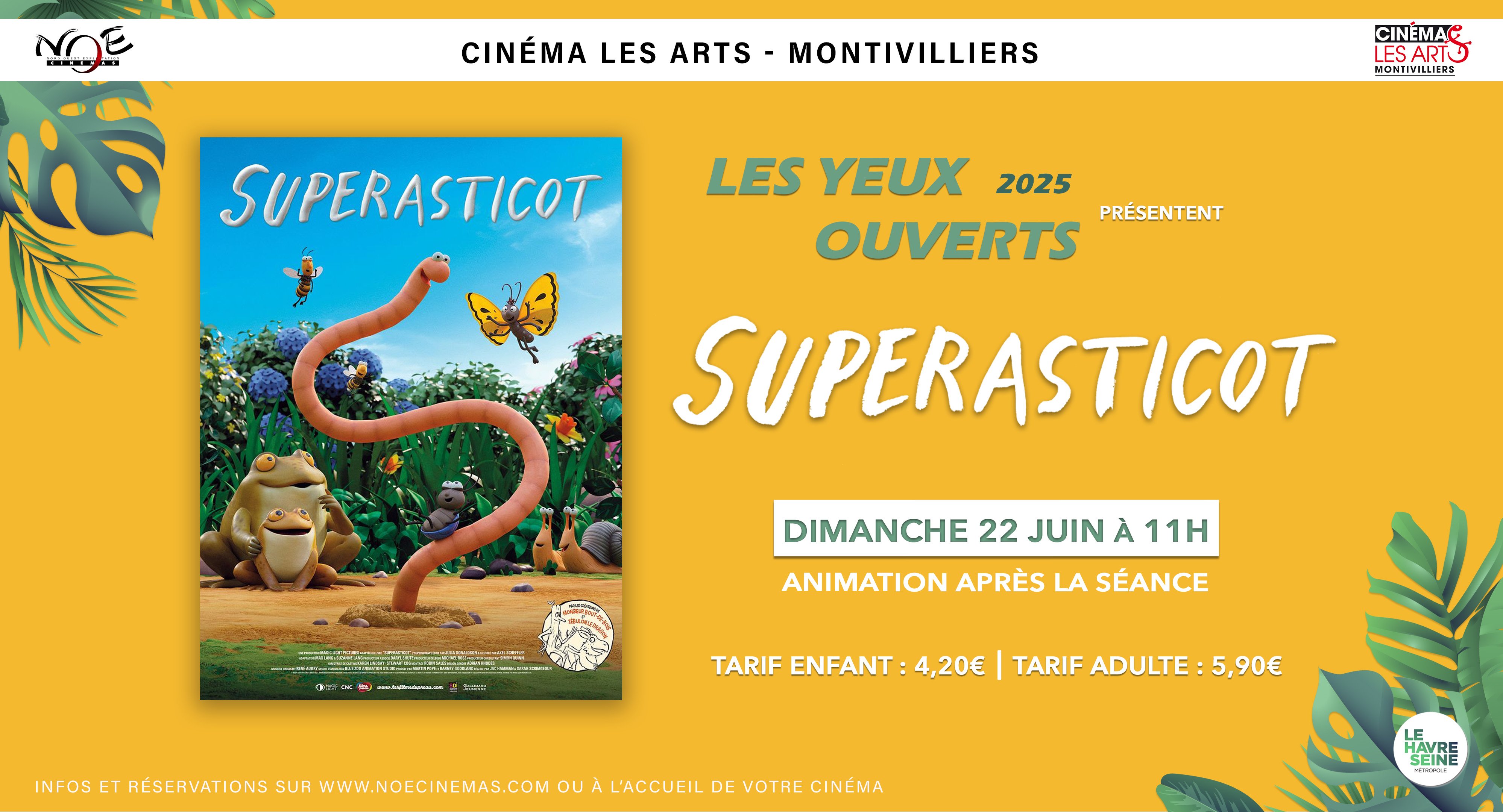 LES YEUX OUVERTS - SUPERASTICOT