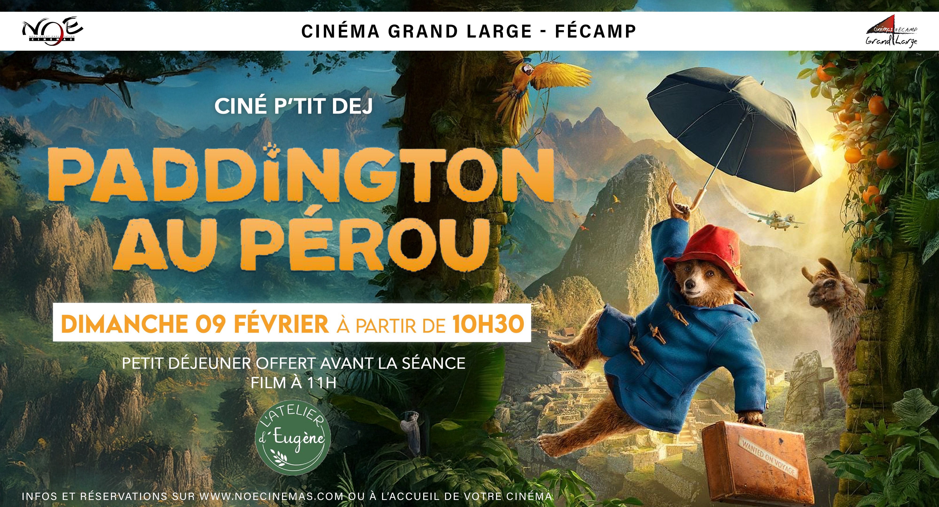 CINE P'TI DEJ : PADDINGTON AU PEROU