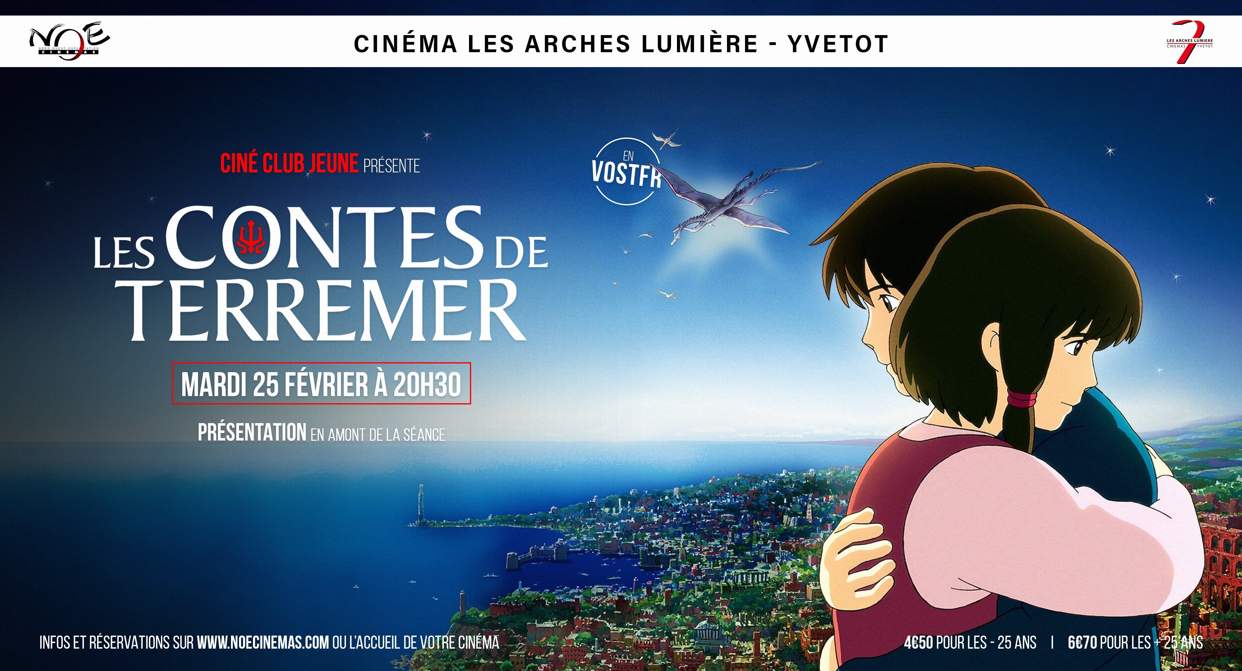 Ciné Club Jeune présente Les Contes de Terremer en VOSTFR