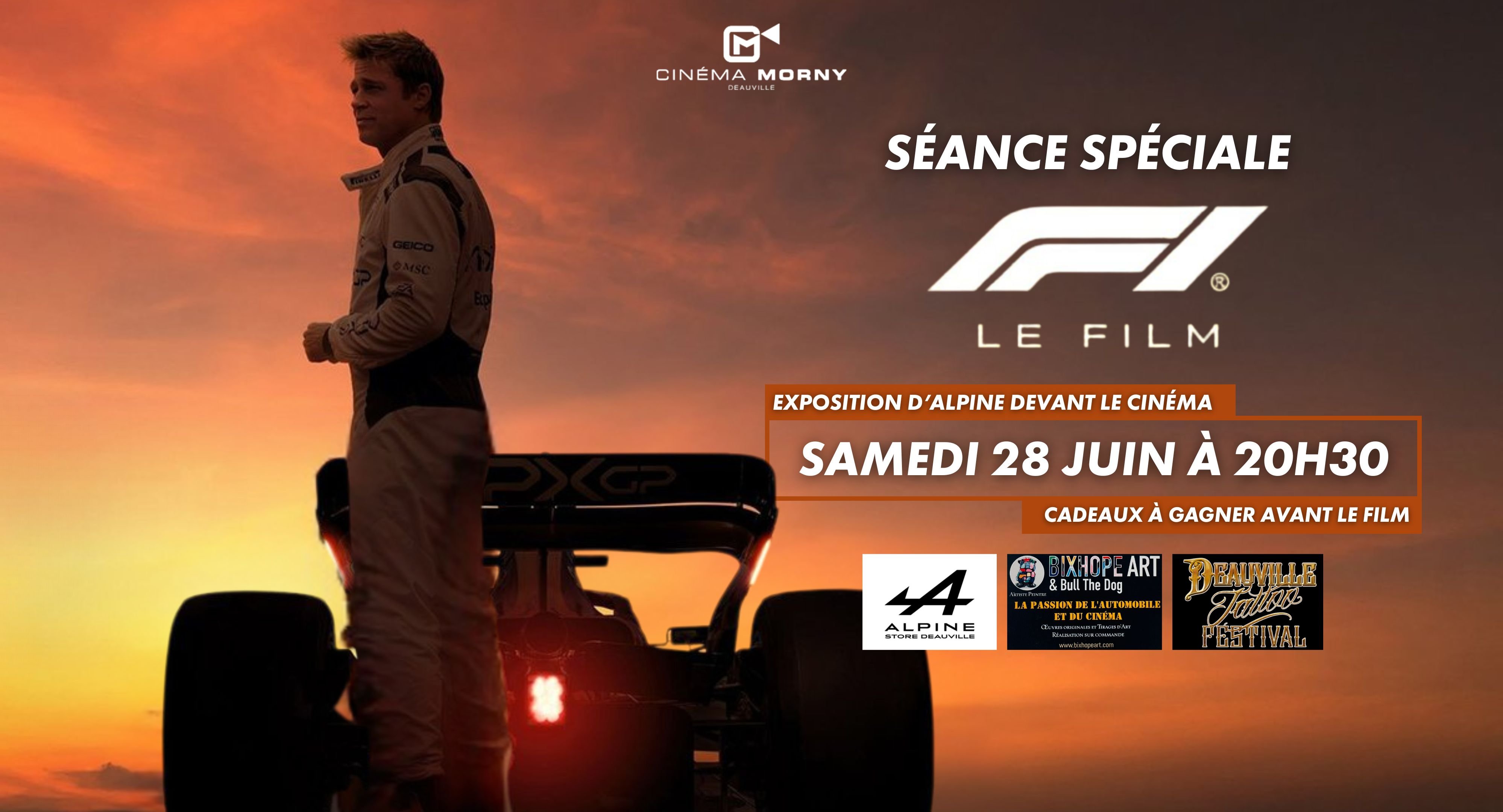 SÉANCE SPÉCIALE | F1 LE FILM | SAMEDI 28 JUIN À 20H30