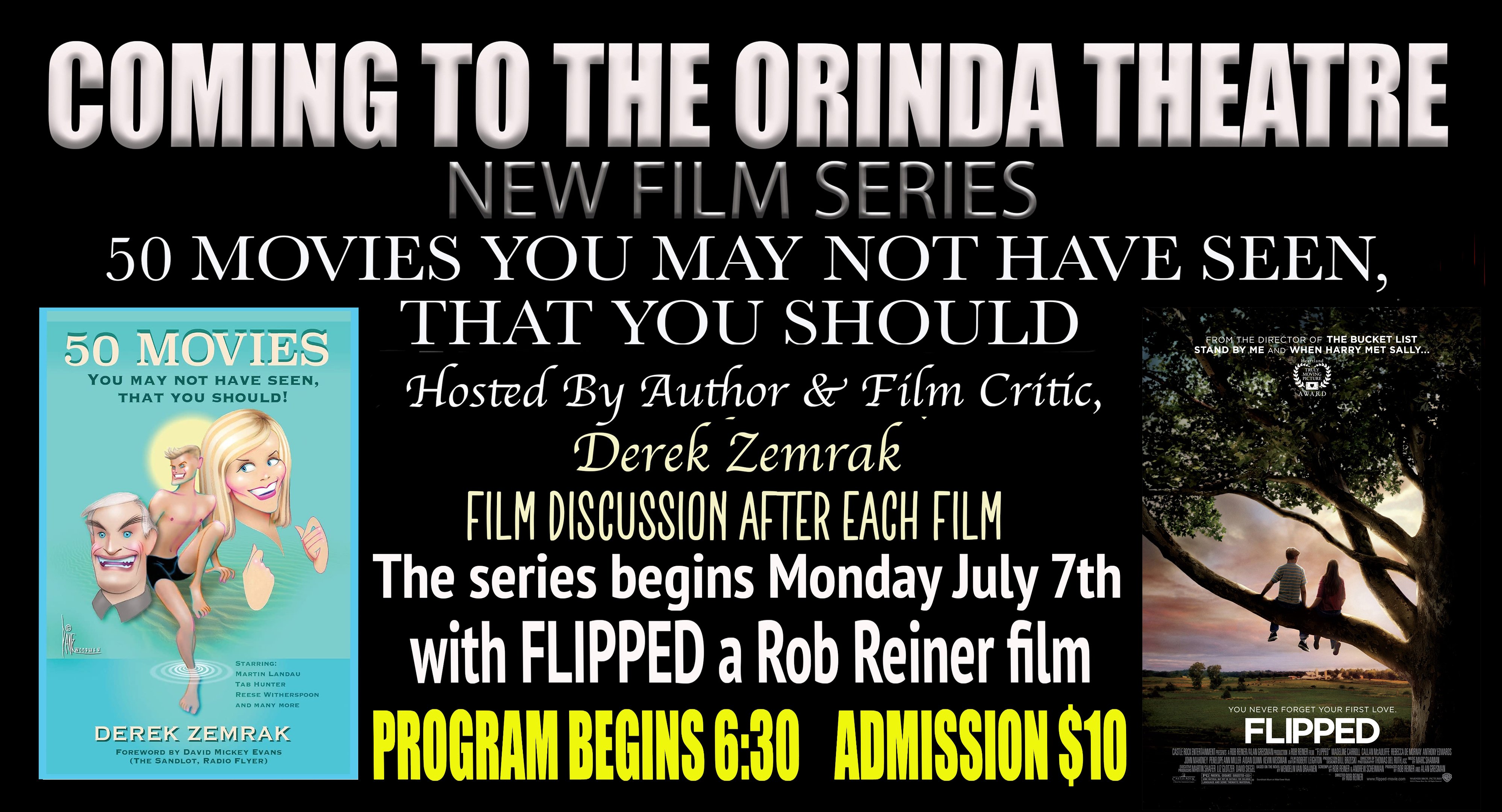 New Monthly Film Series - 50 Movies You May Not Have Seen, That You Should!