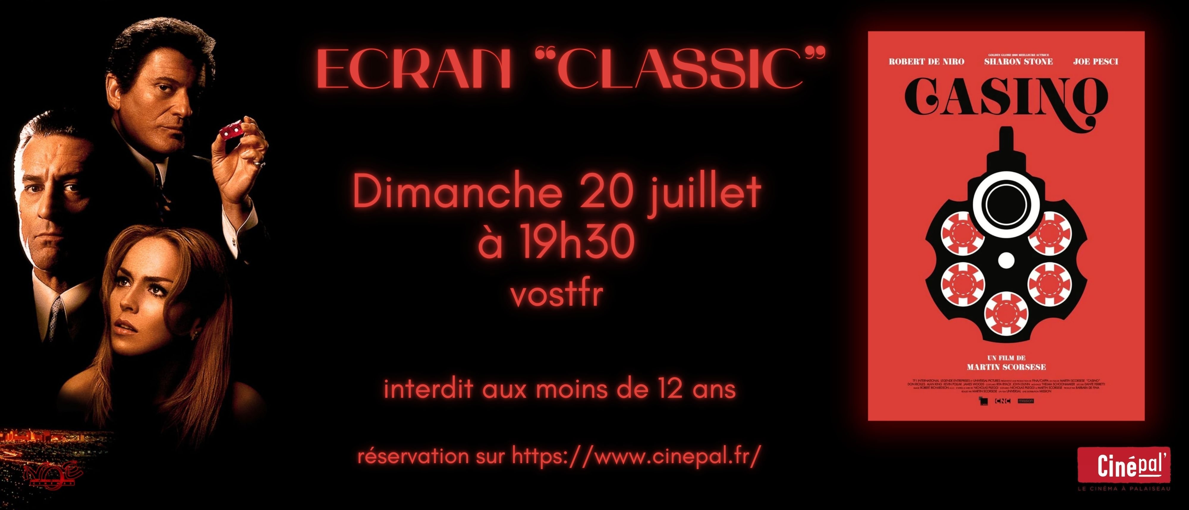 Ecran "Classic" : CASINO